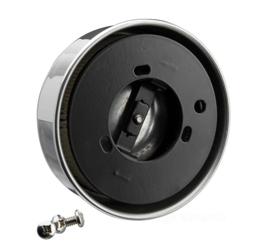 Harley S&S Super E Luftfilter Dogdish poliert NEW