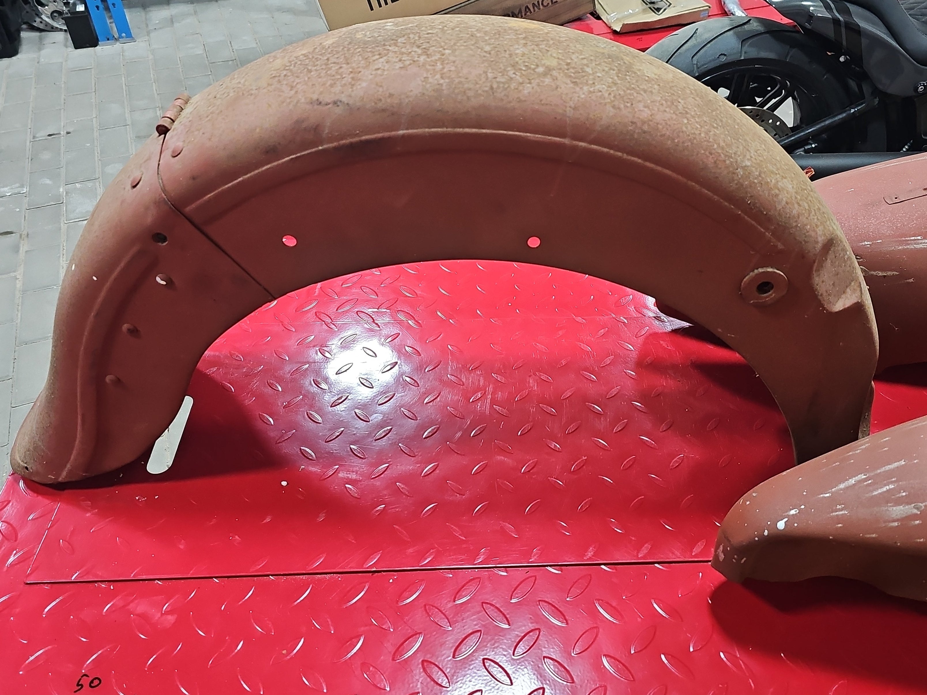 Harley Davidson Shovelhead Shovel Tank und Fender