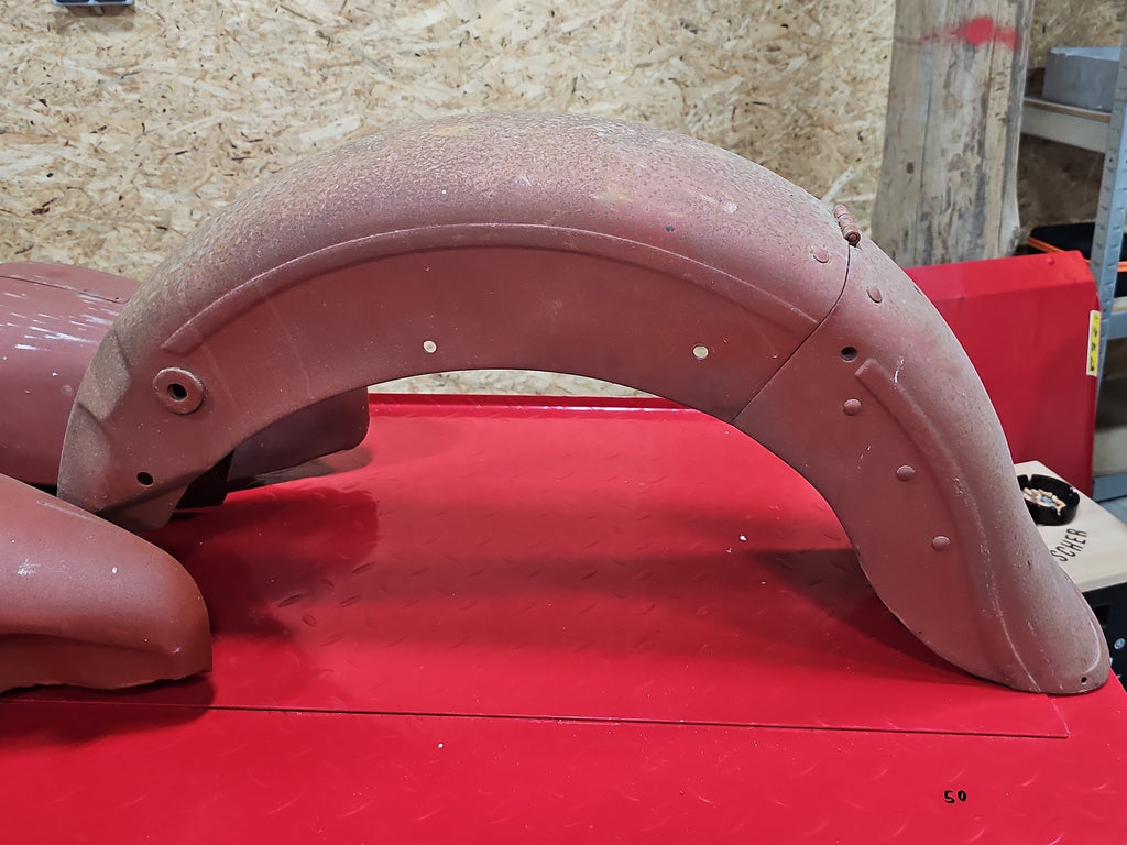 Harley Davidson Shovelhead Shovel Tank und Fender