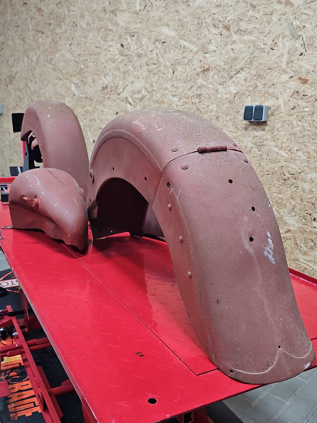 Harley Davidson Shovelhead Shovel Tank und Fender