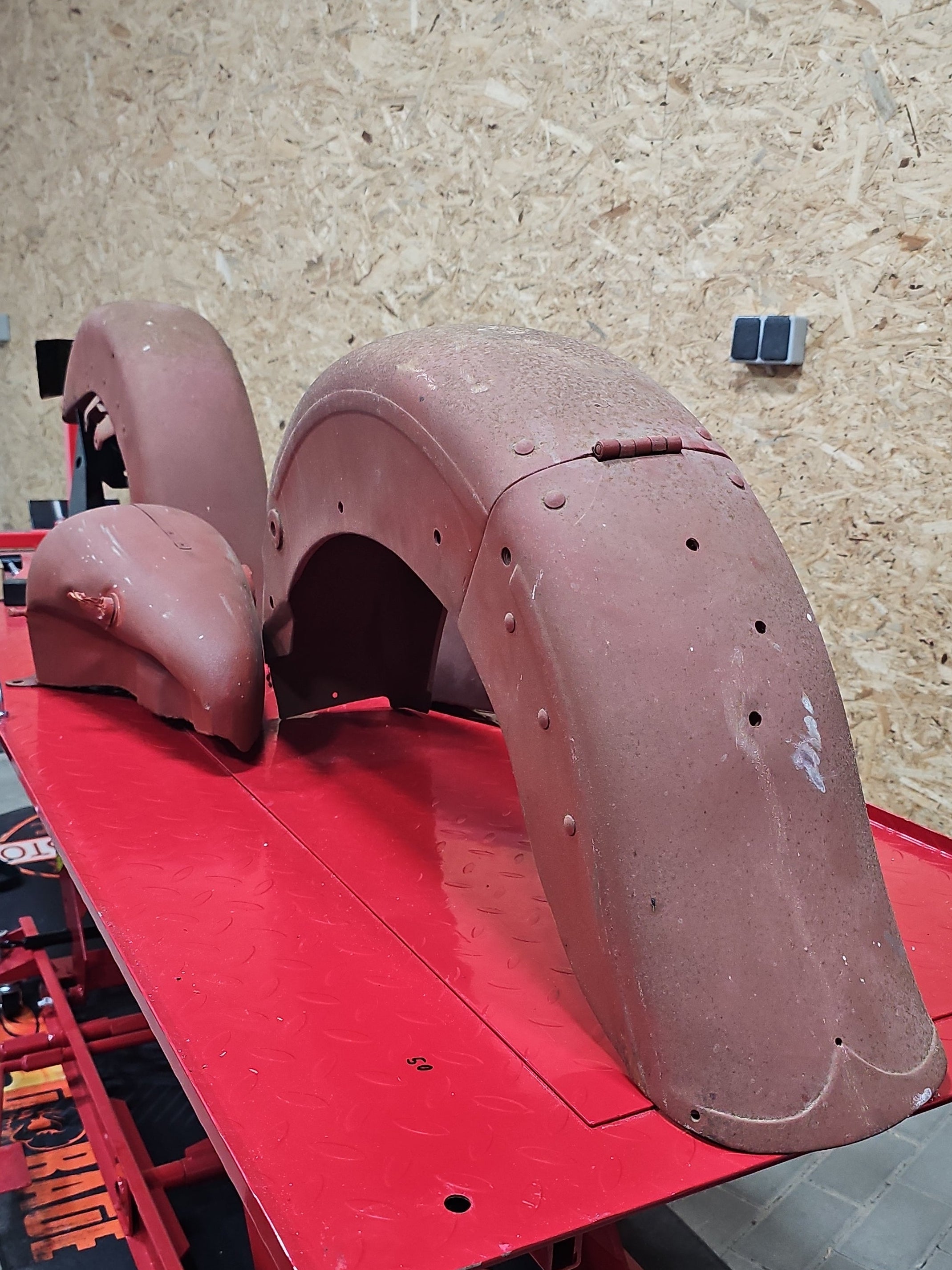 Harley Davidson Shovelhead Shovel Tank und Fender