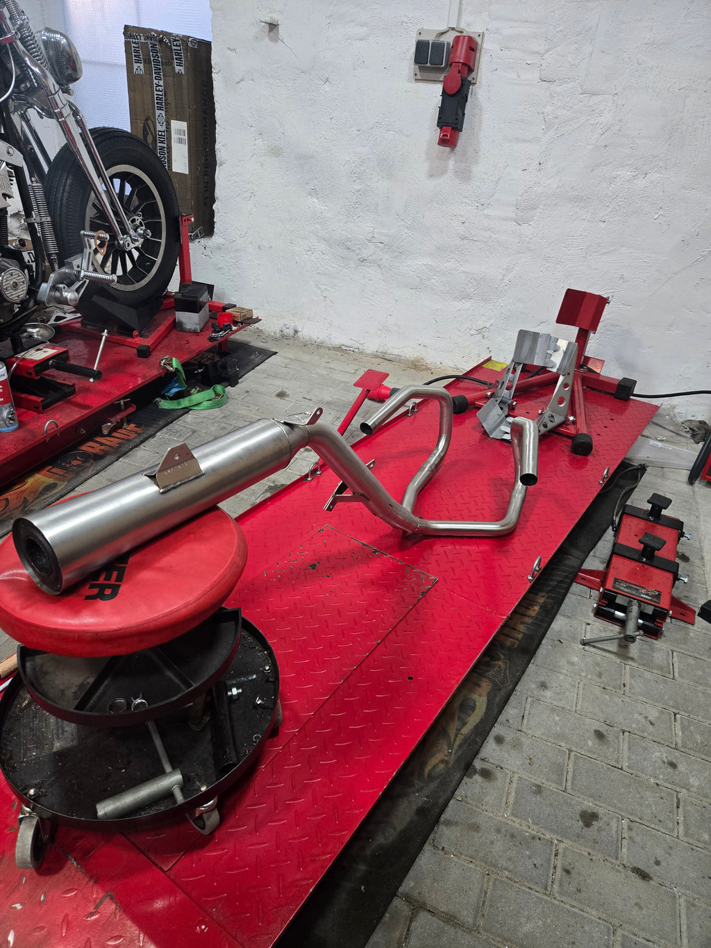 BMW GS 80 / 100 SUPERTRAPP Auspuffanlage Edelstahl NEW