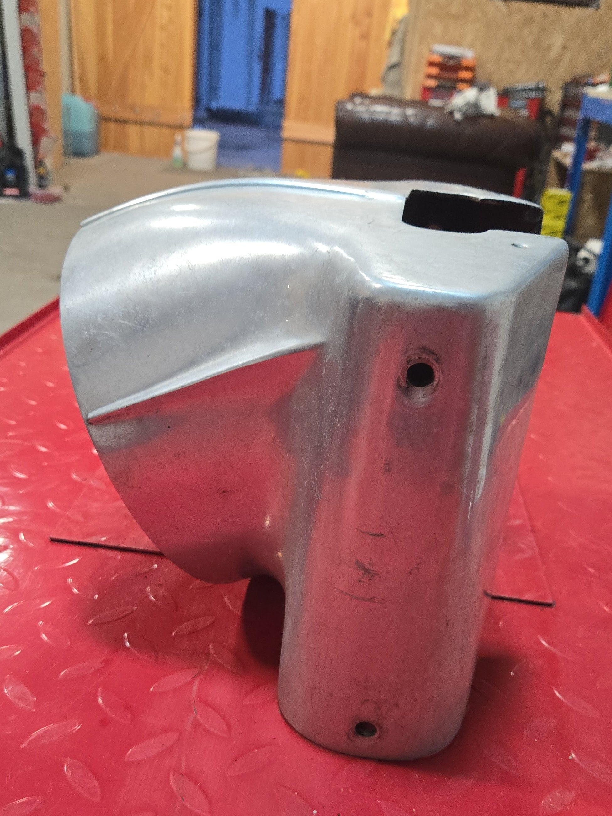 Harley Davidson Ochsenkopf Scheinwerferabdeckung Panhead Shovel