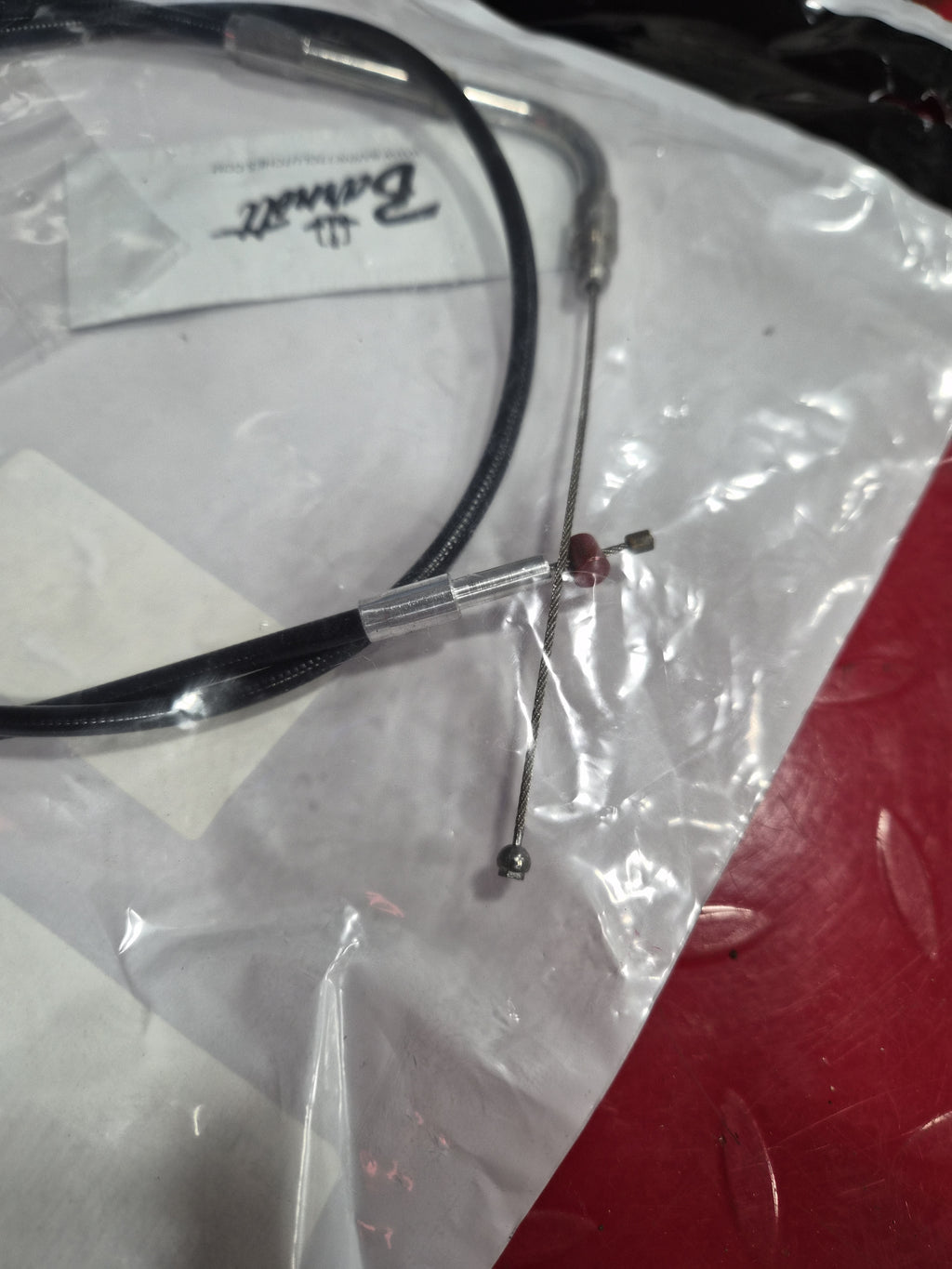 BARNETT Gaszug schwarz für Harley Davidson