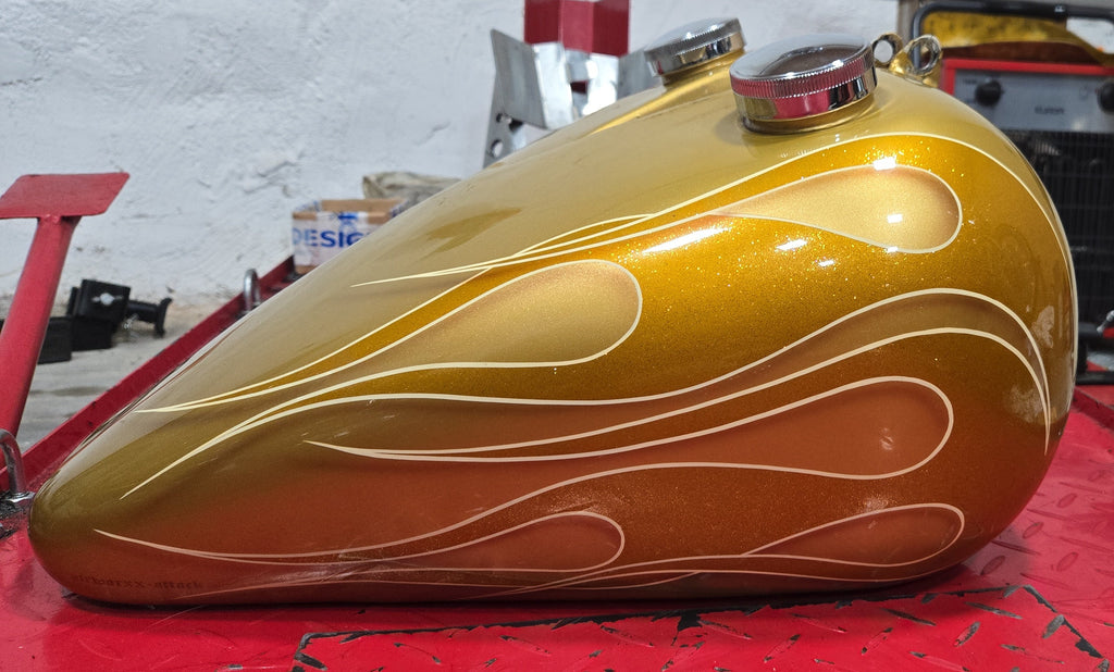 Harley Shovel 5 Galonen Tank gebraucht
