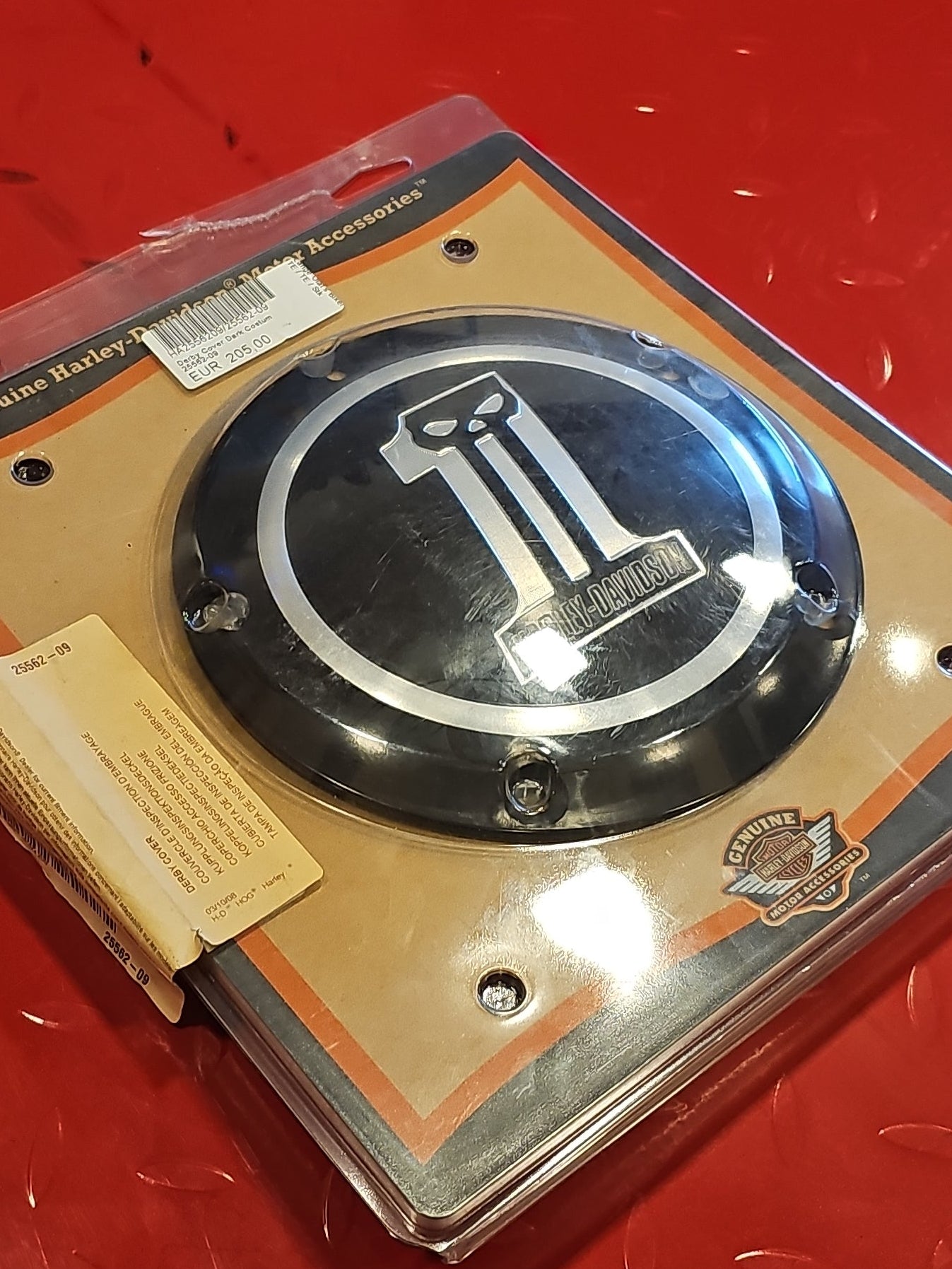Harley Davidson Derby Cover "1" schwarz NEW