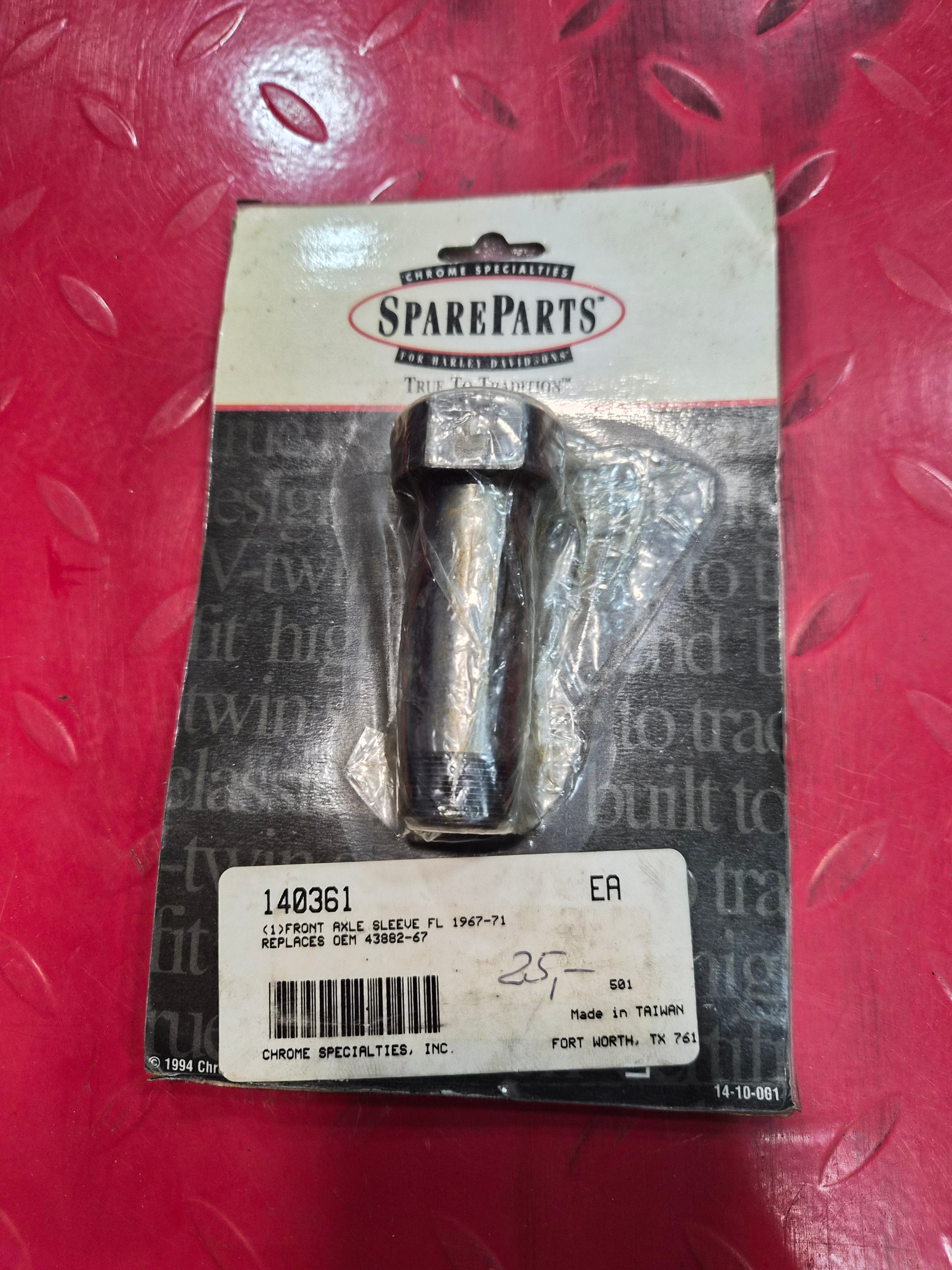 Harley Davidson Front Axle Sleeve NEW