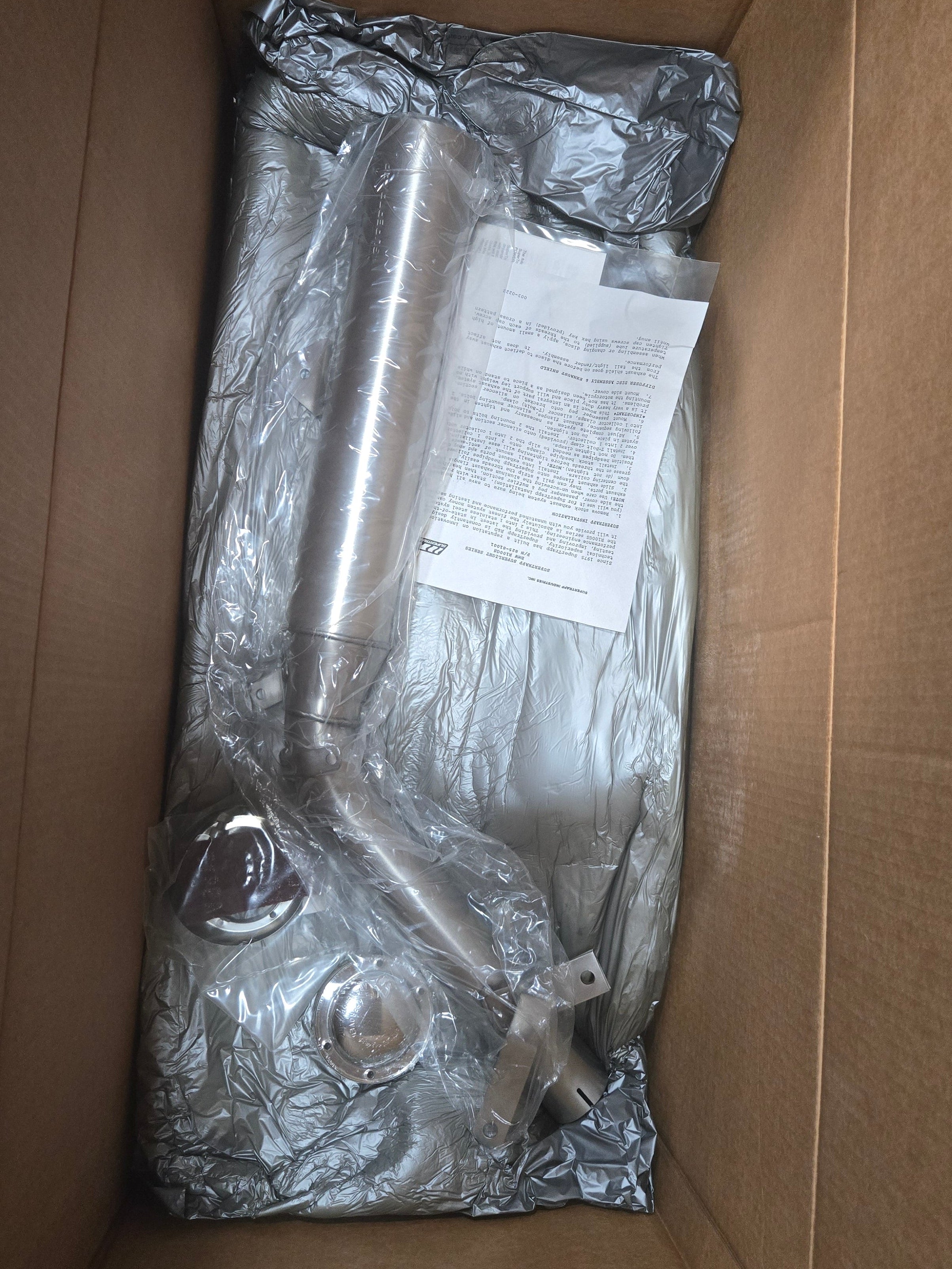 BMW GS 80 / 100 SUPERTRAPP Auspuffanlage Edelstahl NEW