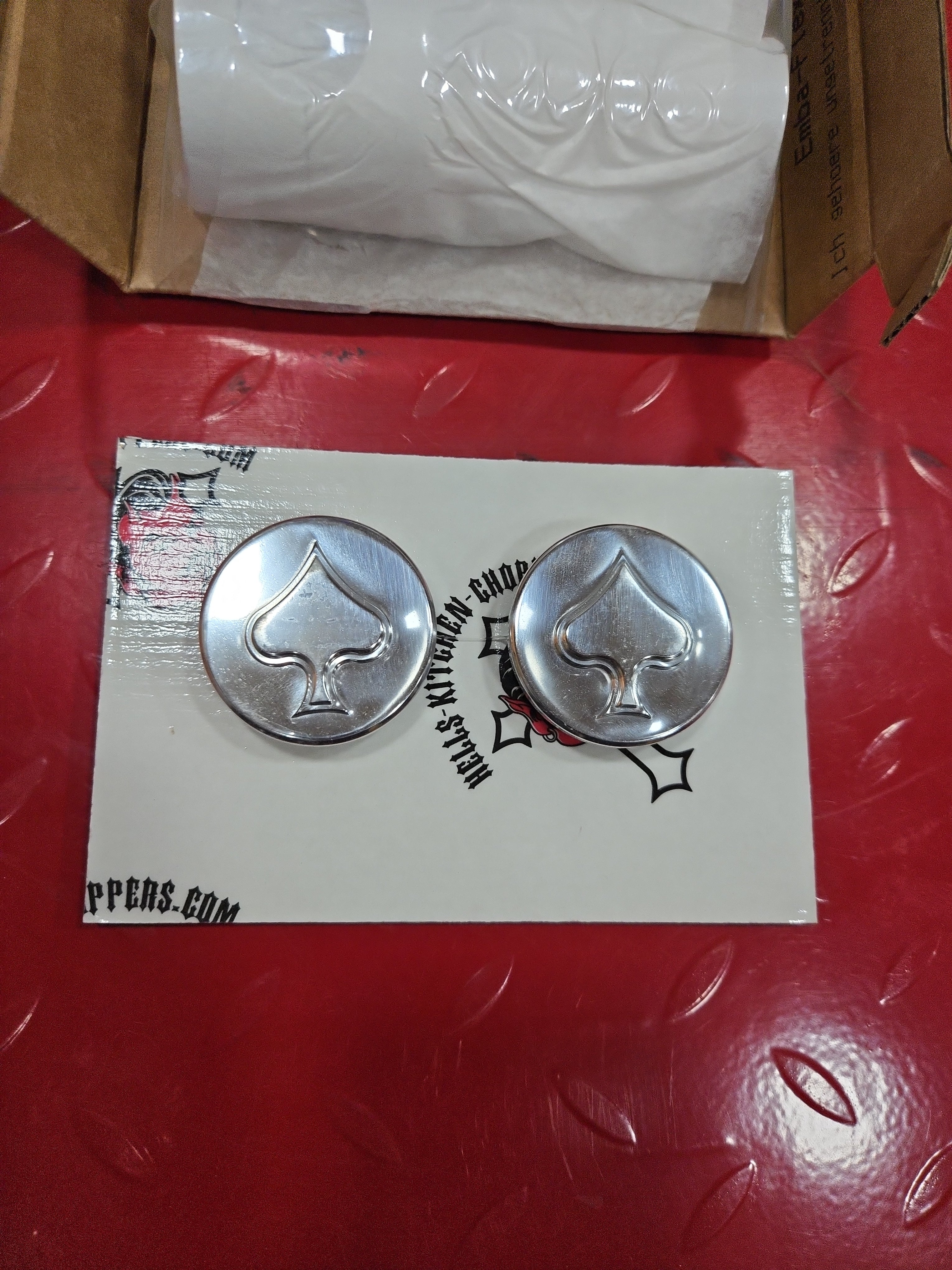 Harley Davidson HELLS KITCHEN Riser Spades NEW