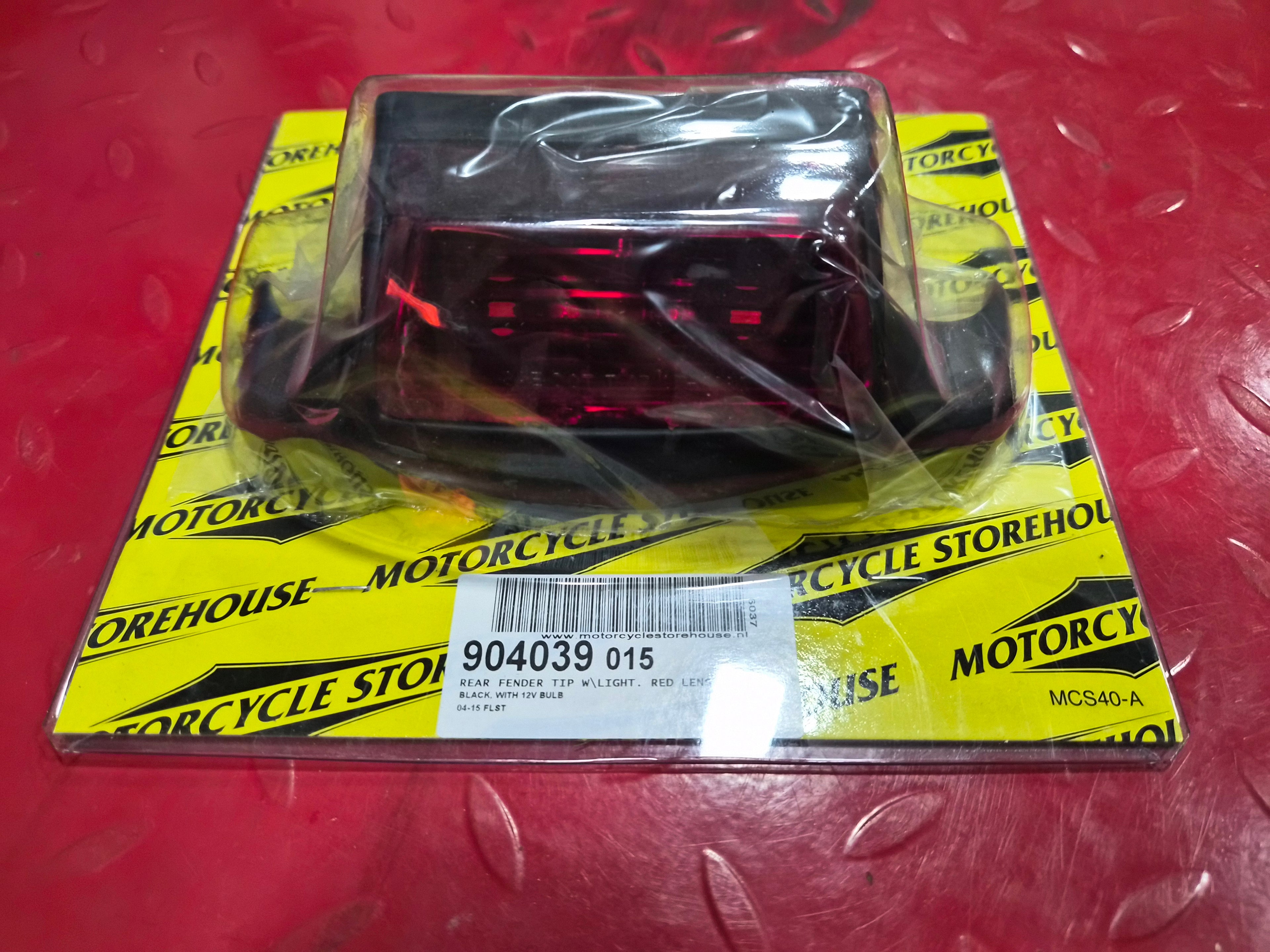 Harley Davidson Rear Fender Tip schwarz NEW