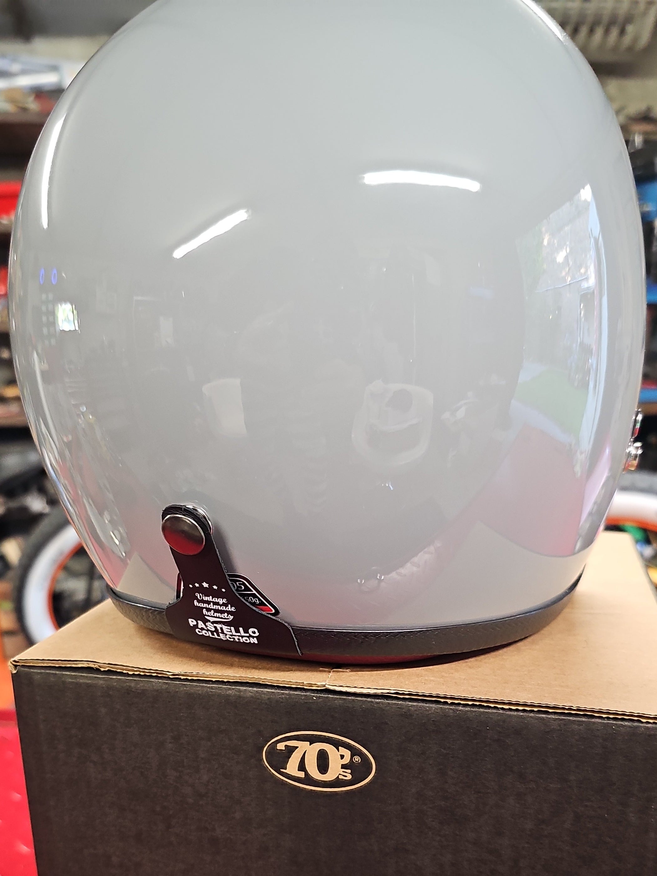 Motorradhelm Chopper Harley Custombike Jethelm 70's NEW