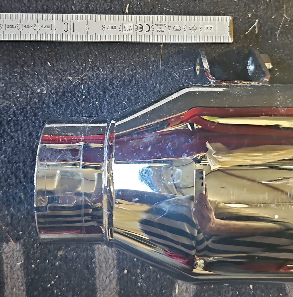 Harley Davidson V Rod Endschalldämpfer Muffler Auspuff chrom gebraucht