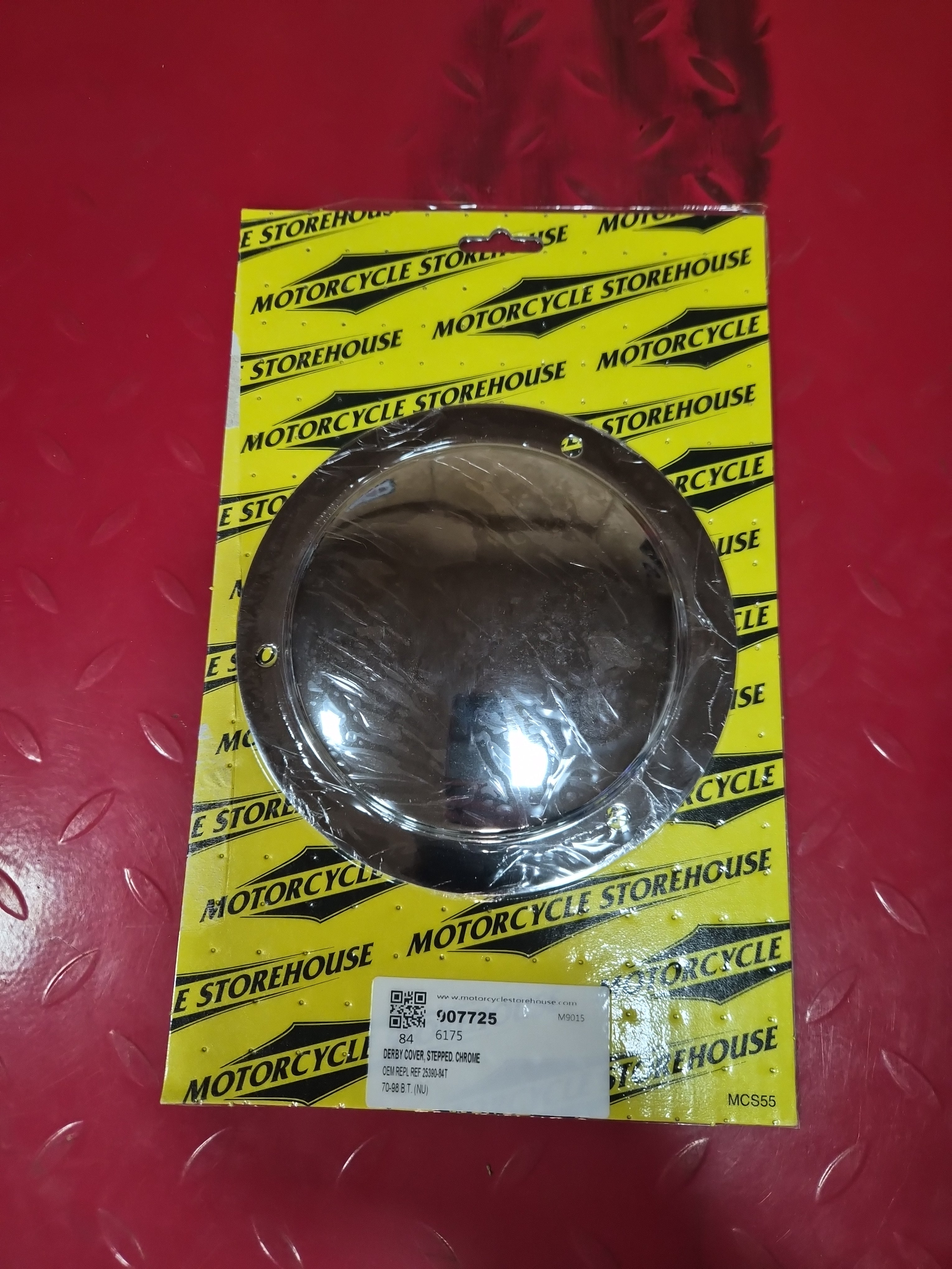 Harley Primär Derby Cover chrom 70-98 Big Twin