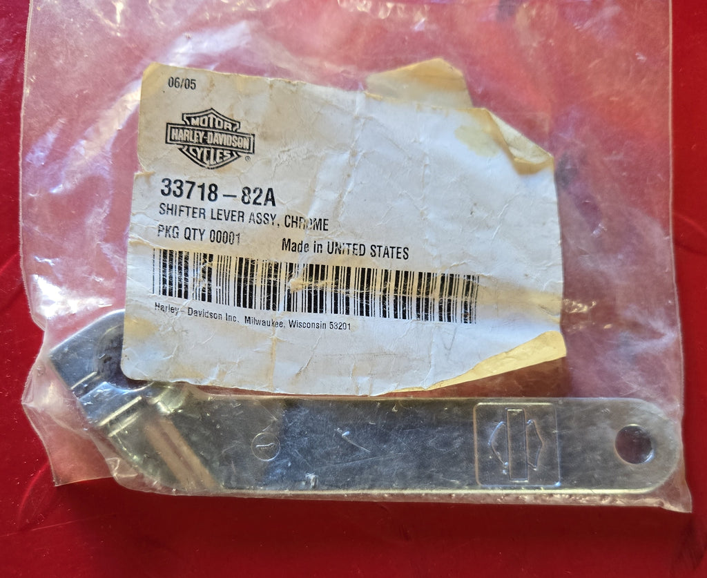 Harley Davidson Inner Shifter Lever Schaltarm chrom NEW