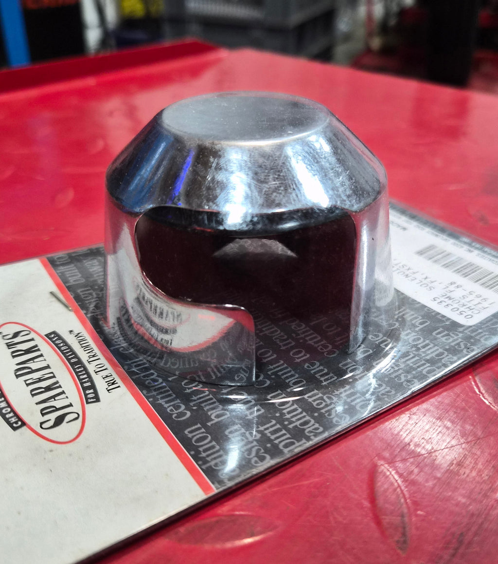 Harley Davidson Solenoid End Cover chrom NEW