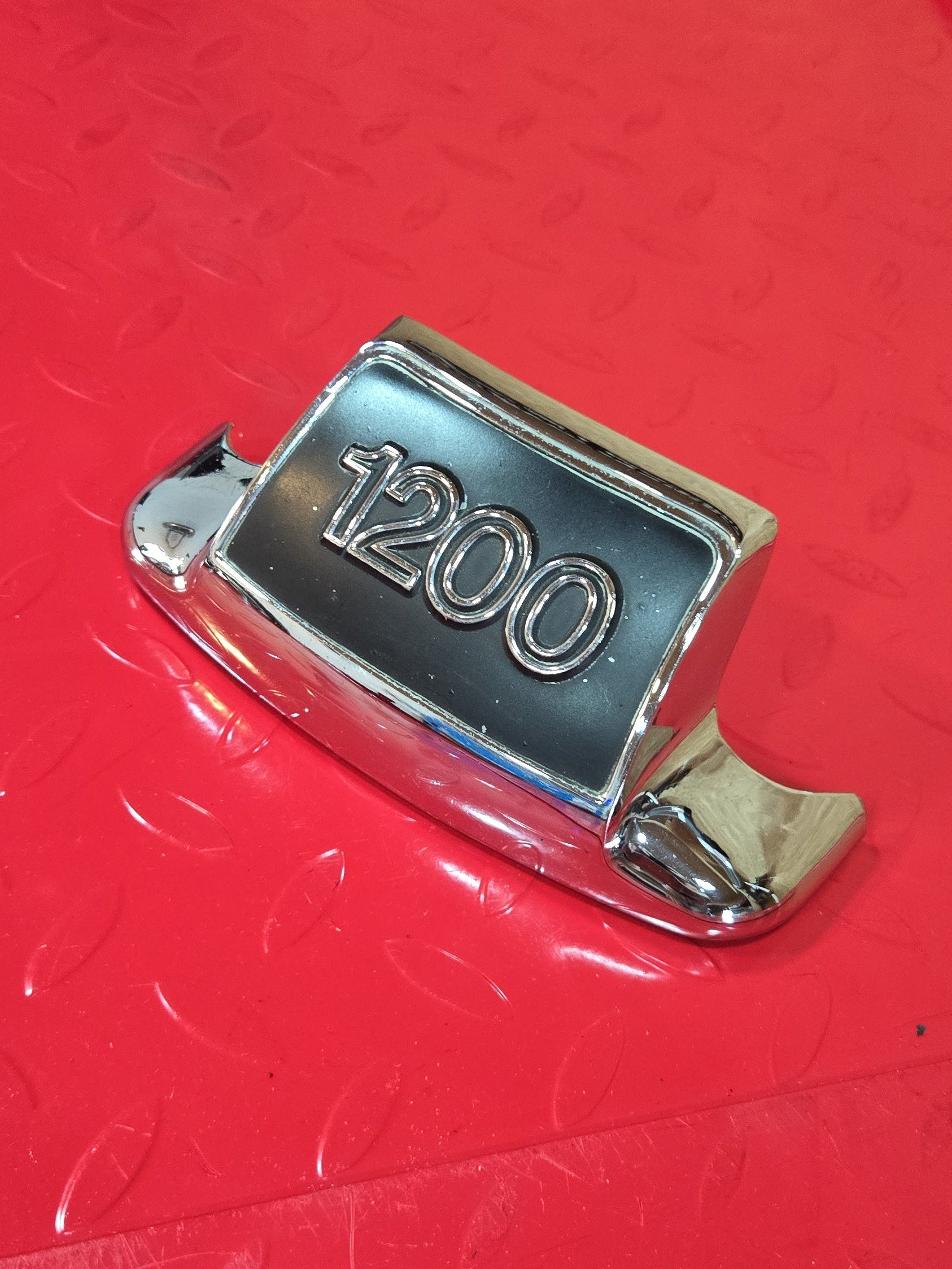 Harley Davidson Shovel Fender Tip Fender Endkappe chrom