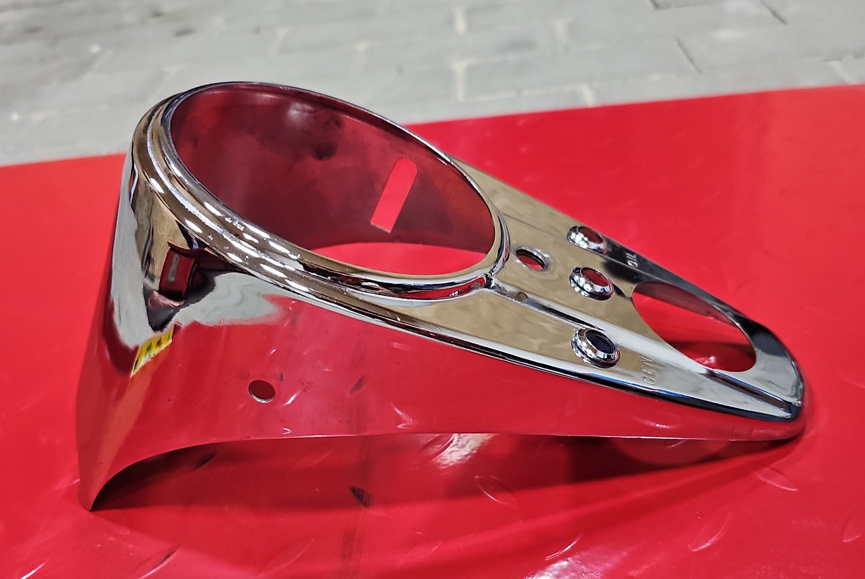 Harley Davidson Dash Dashboard Shovel chrom gebraucht