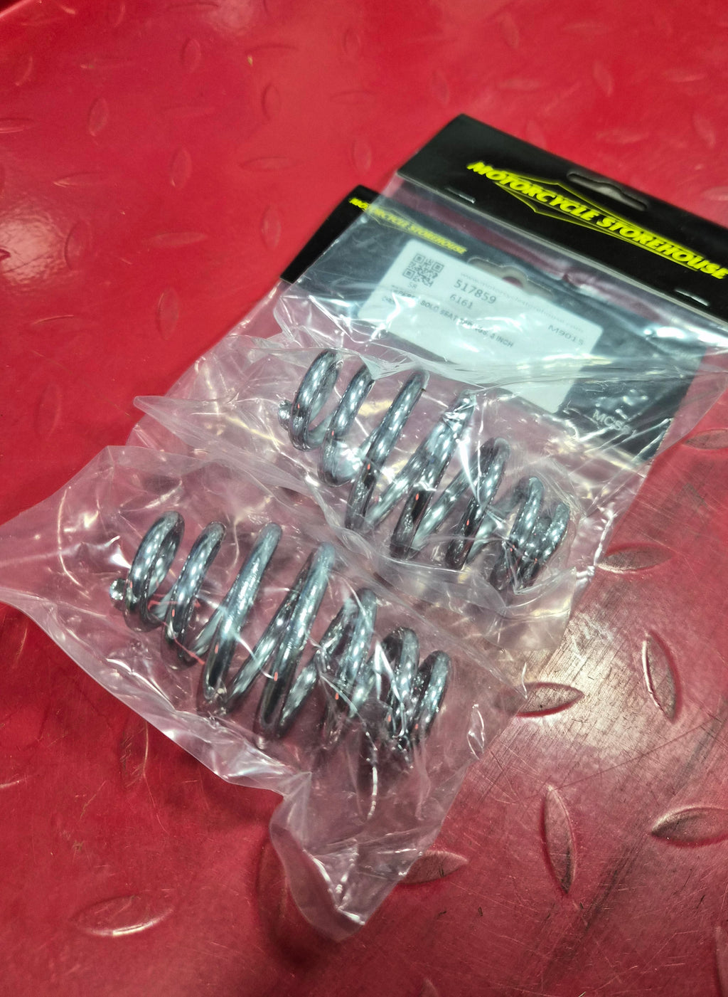 Harley Davidson Chopper Bobber Solositz Feder 3" chrom NEW
