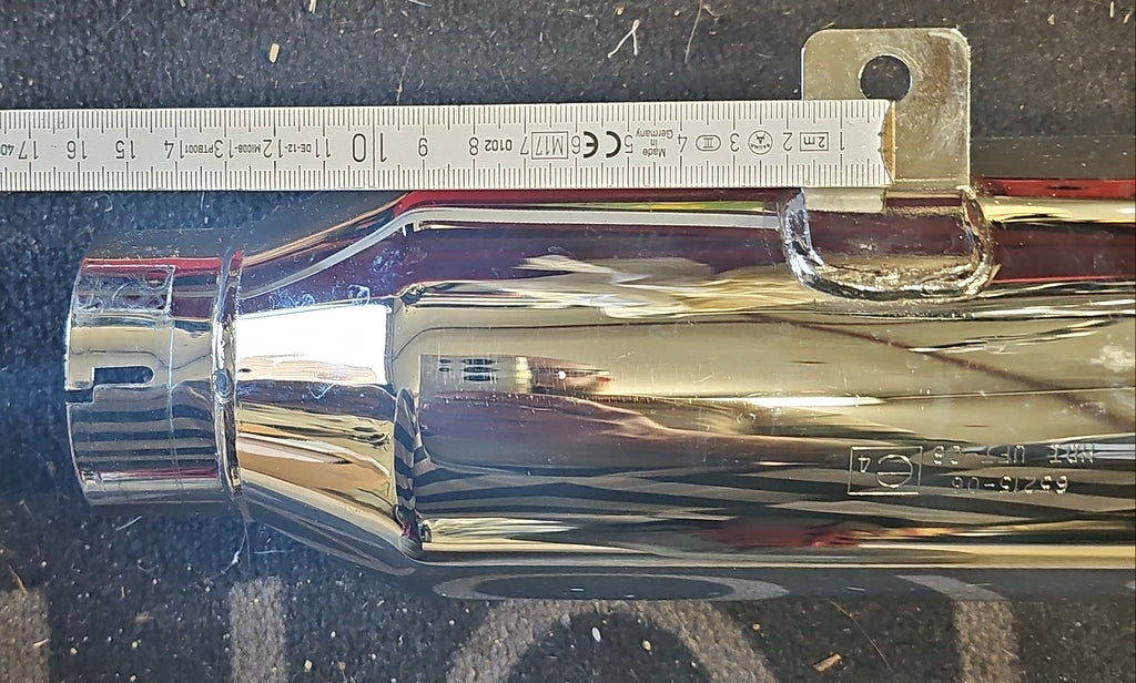 Harley Davidson V Rod Endschalldämpfer Muffler Auspuff chrom gebraucht