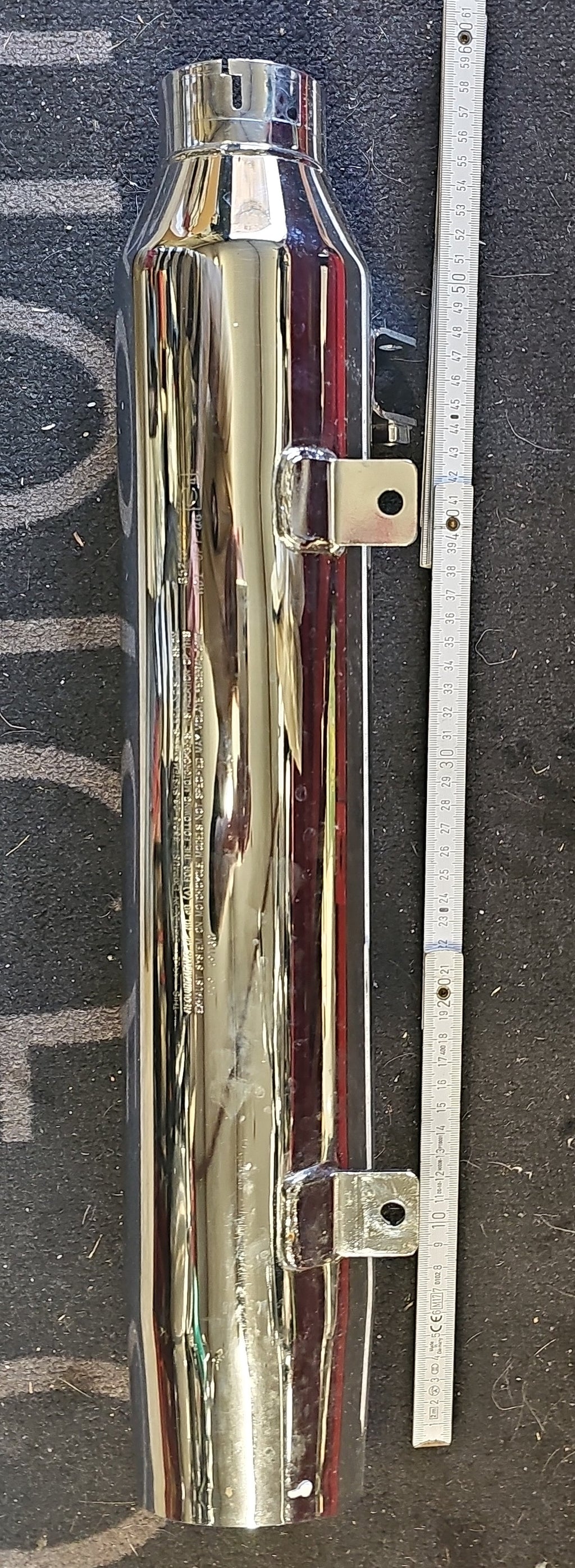 Harley Davidson V Rod Endschalldämpfer Muffler Auspuff chrom gebraucht