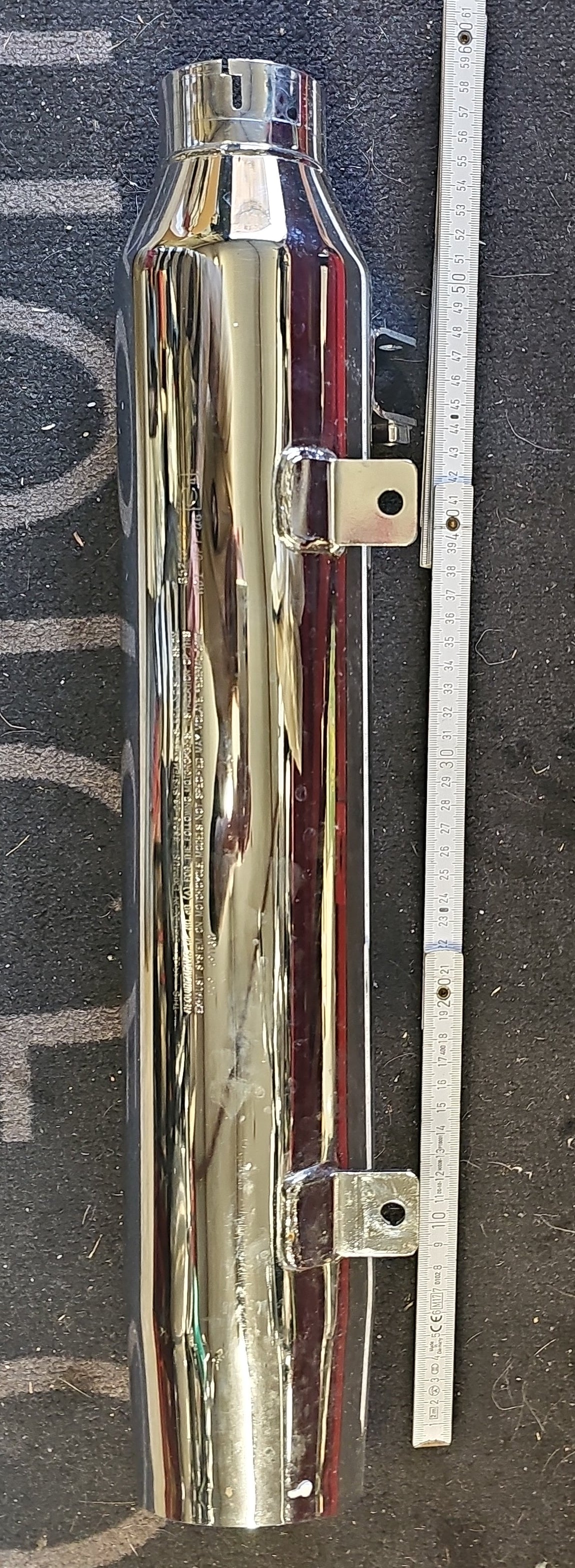 Harley Davidson V Rod Endschalldämpfer Muffler Auspuff chrom gebraucht