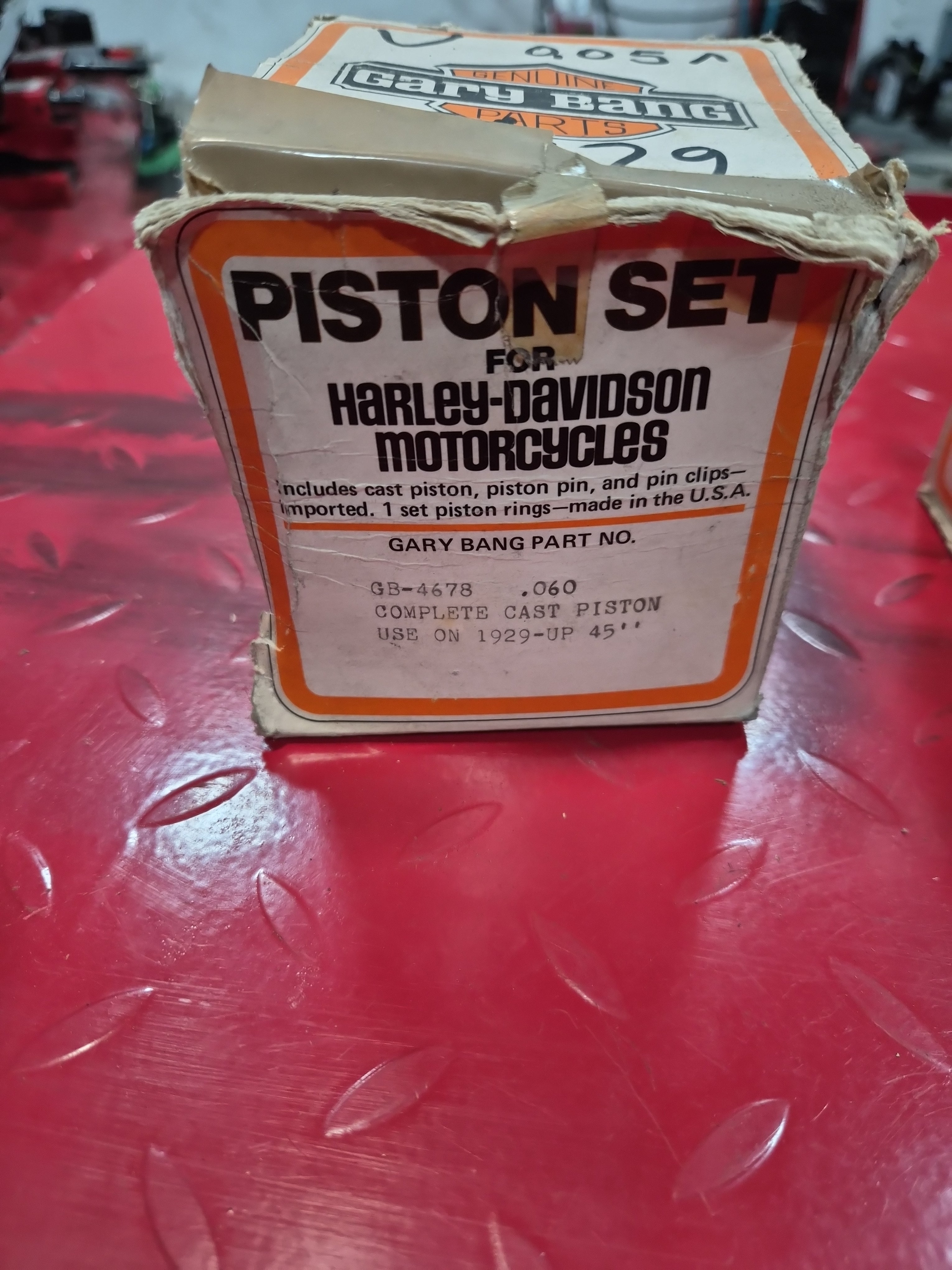 Harley Davidson Flathead Kolbensatz NEW