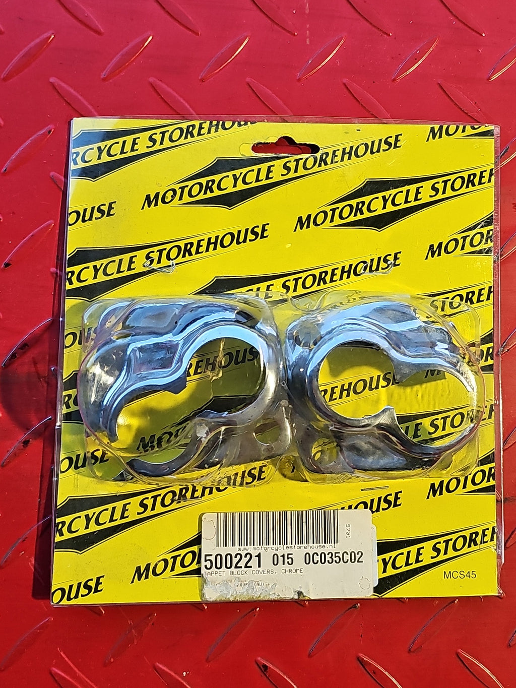 Harley Davidson Shovel Stösselblock Abdeckung Cover chrom NEW