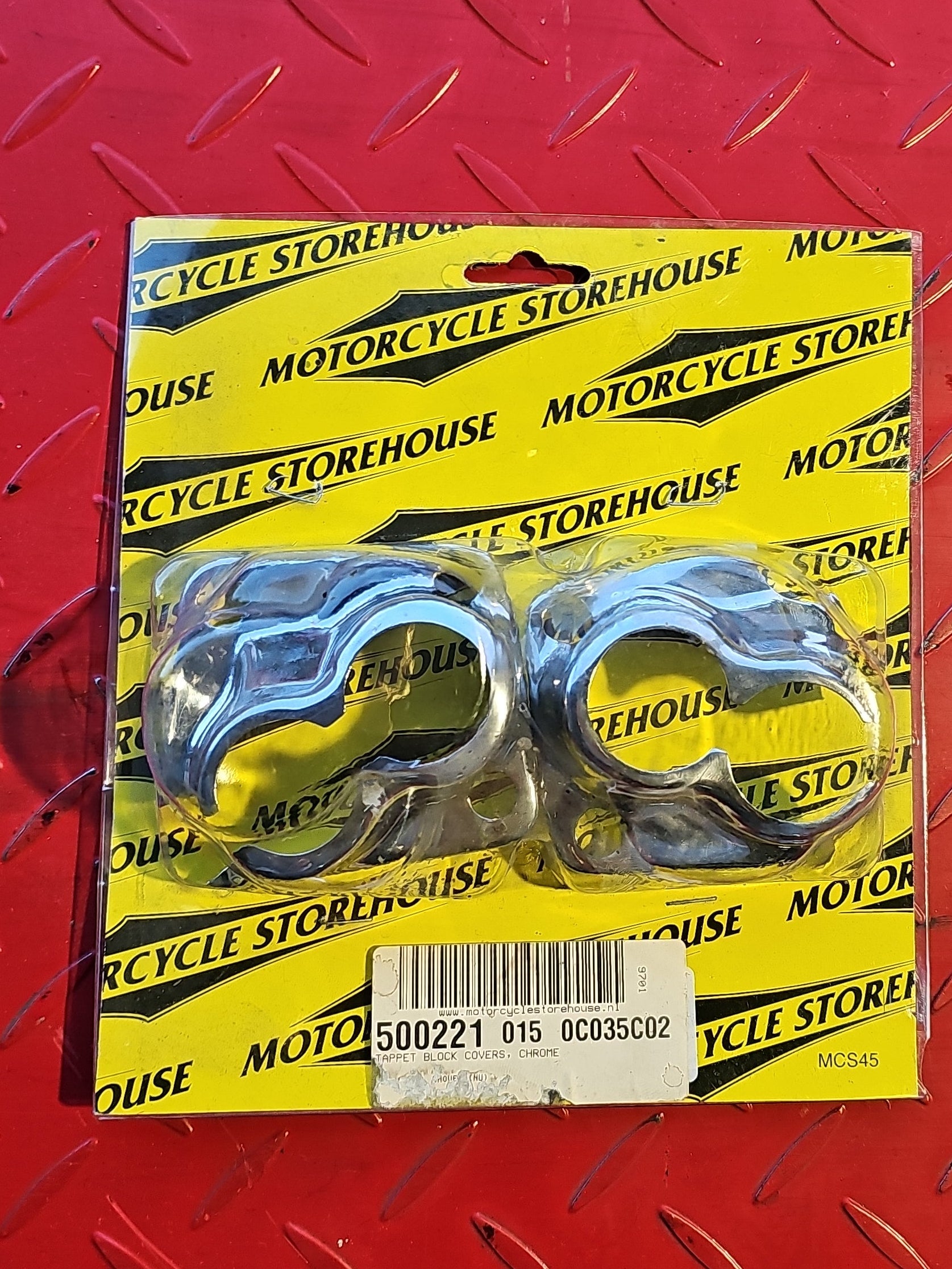Harley Davidson Shovel Stösselblock Abdeckung Cover chrom NEW