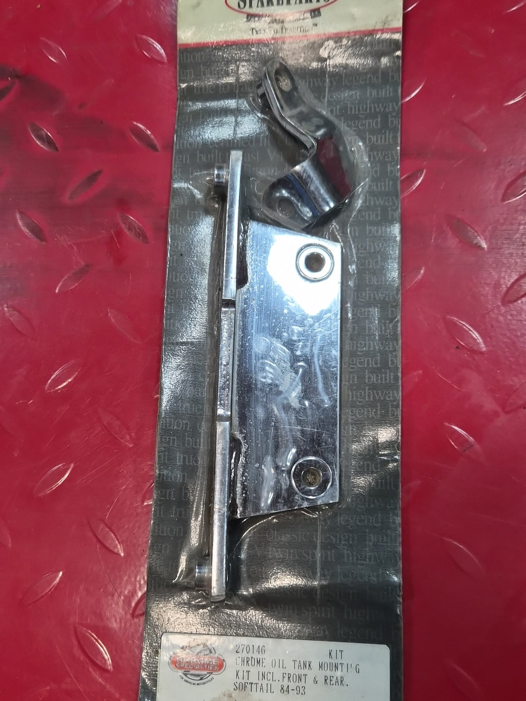 Harley Softail Öltank Mounting Kit chrom NEW