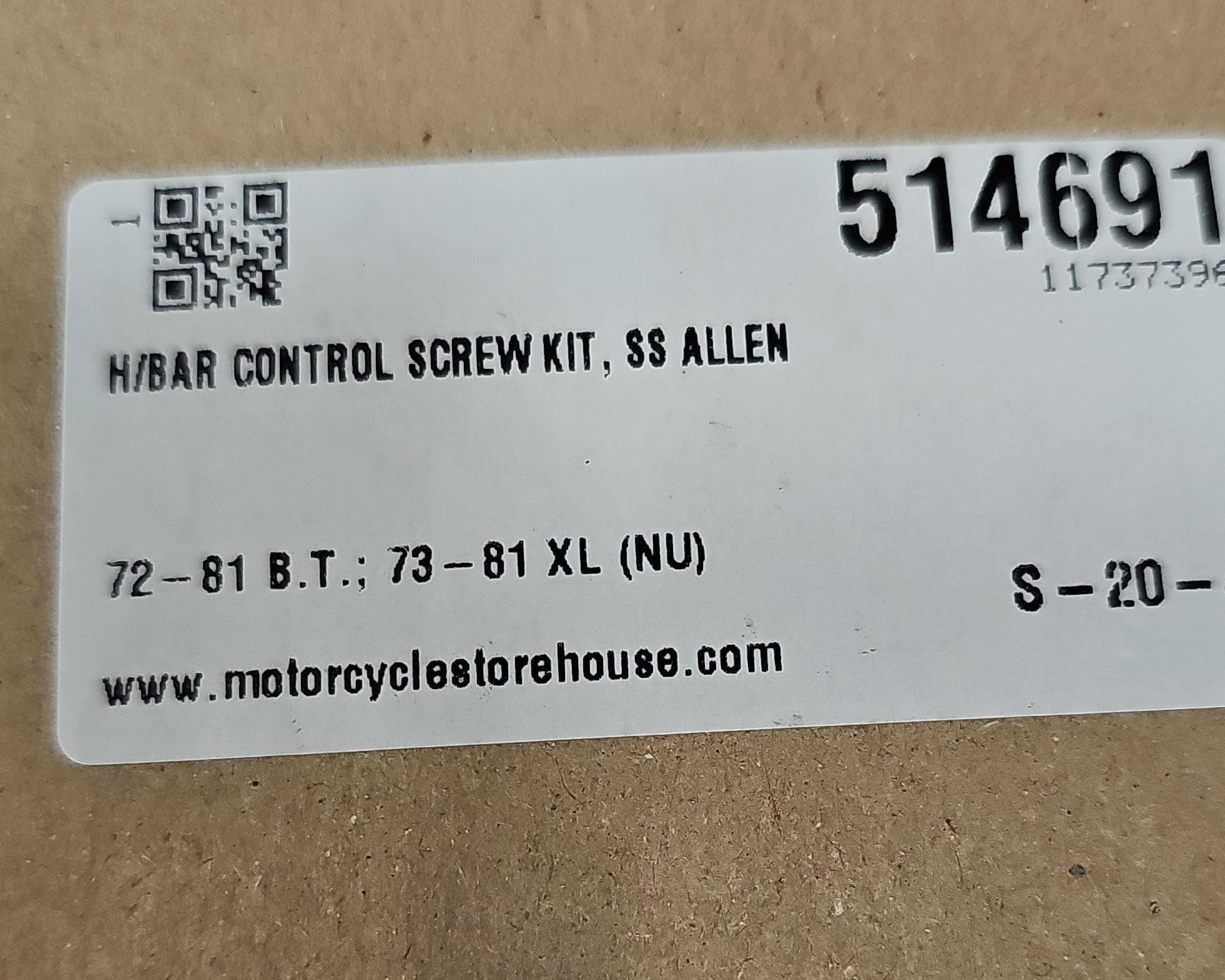 Harley Davidson Shovel Lenkerarmaturen Schraubenset NEW
