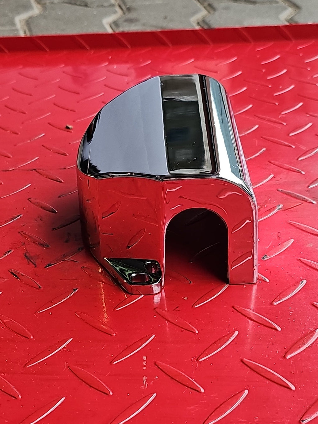 Harley Davidson Riser Gabel Cover chrom NEW