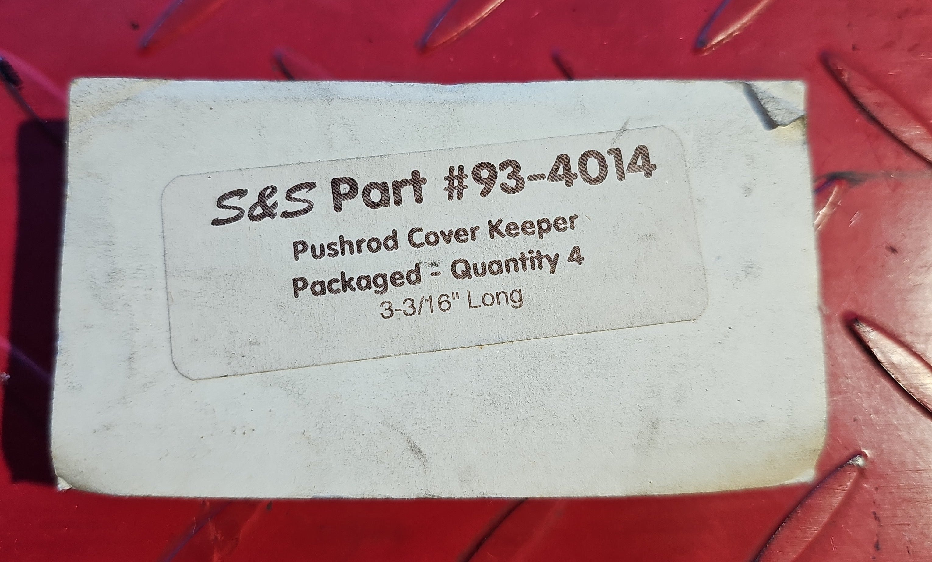 Harley Davidson S&S Pushrod Cover Keeper chrom NEW