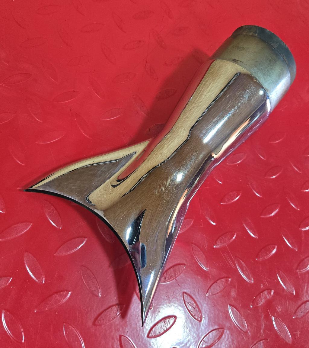 Harley Chopper Custombike SUPERTRAPP Fishtail Endkappe gebraucht