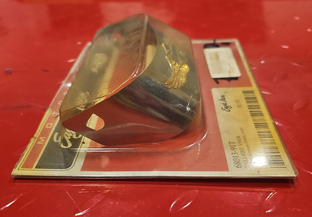Harley Davidson Taillight Visor Rücklicht Cover chrom NEW