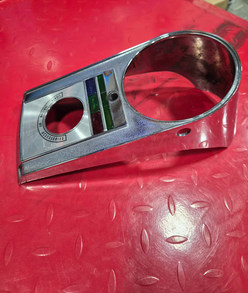 Harley Davidson EVO Dashboard chrom gebraucht