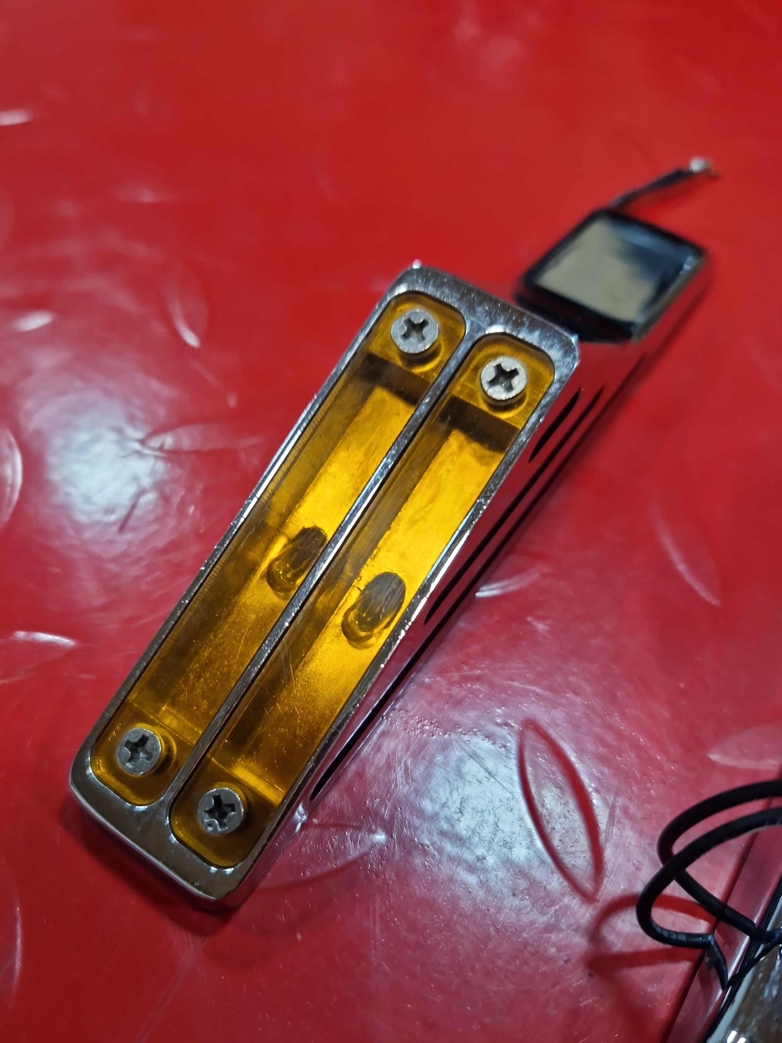 Harley Chopper Custombike Blinker/Positionsleuchten chrom