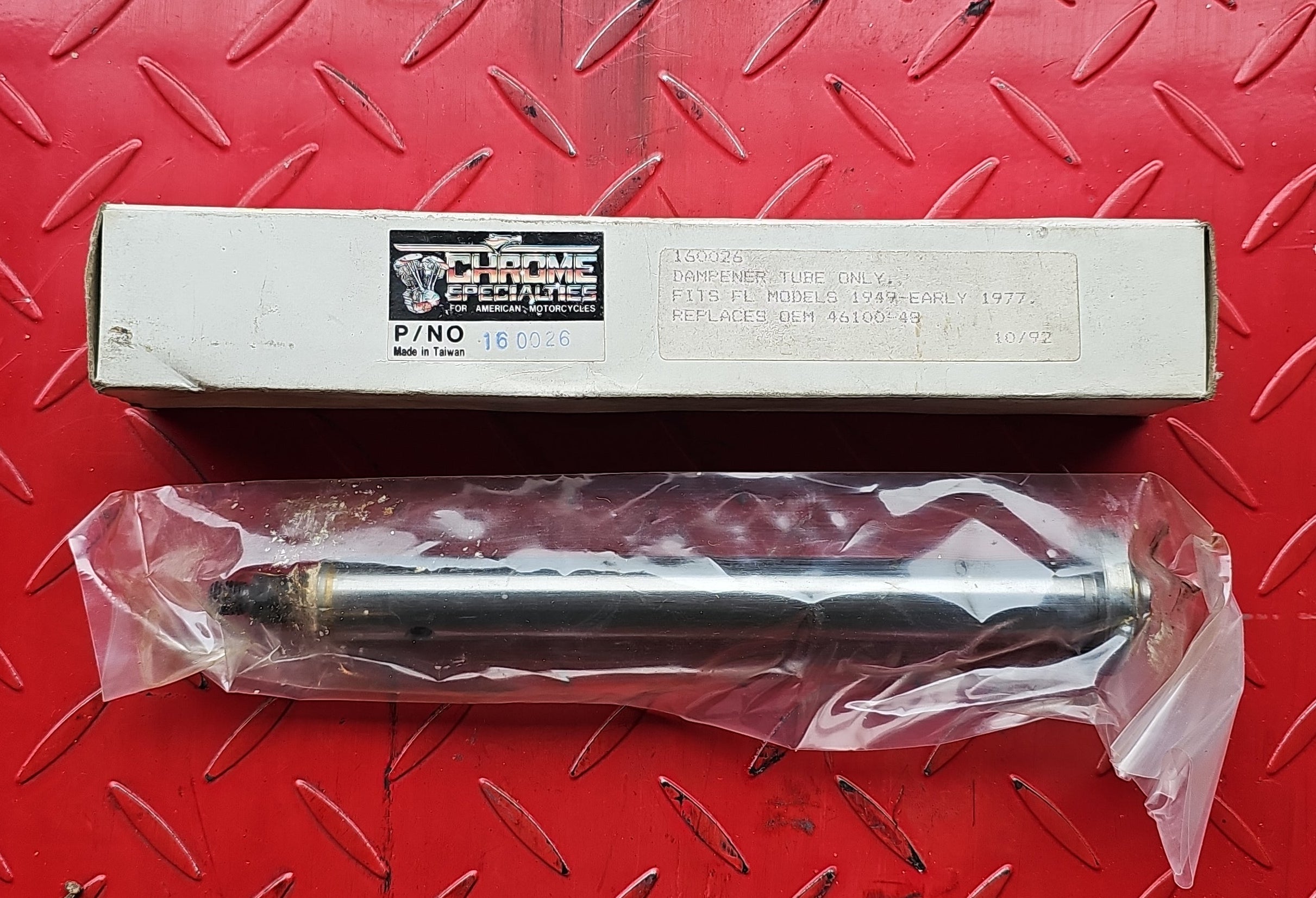 Harley Davidson Dampener Tube NEW