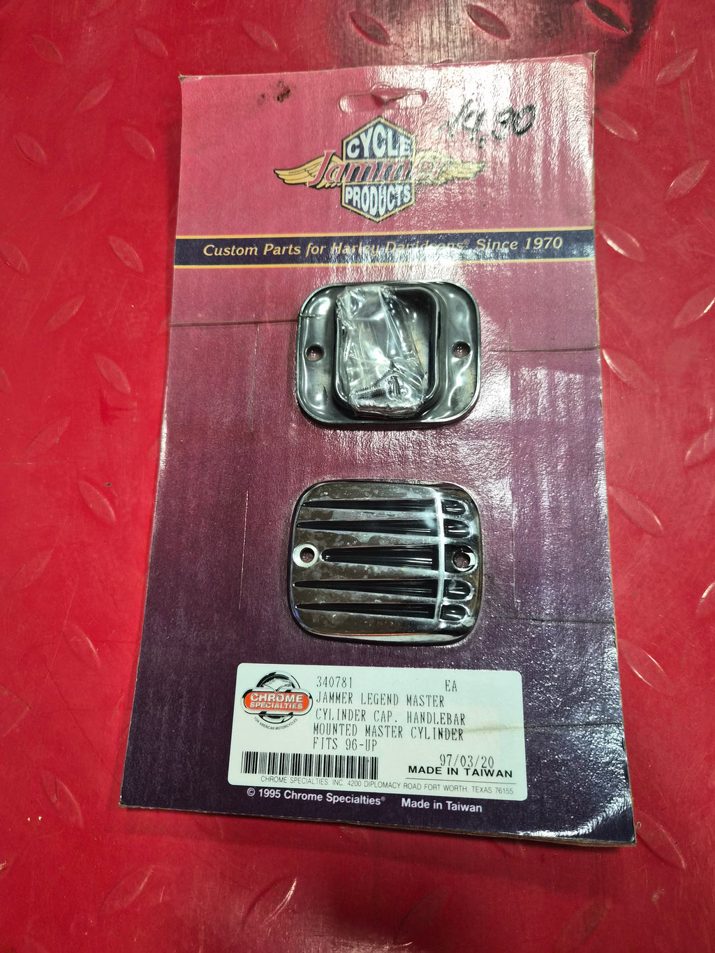 Harley Davidson JAMMER Bremsbehälter Deckel front NEW