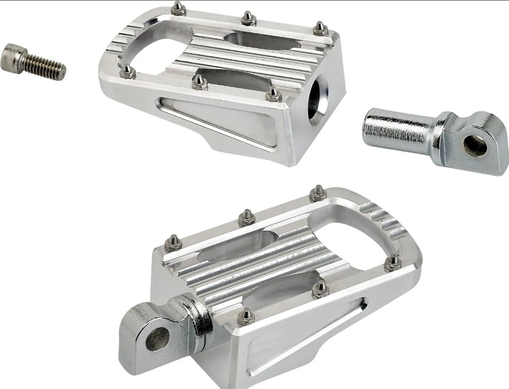 Harley Biltwell PUNISHER Fussrasten poliert NEW