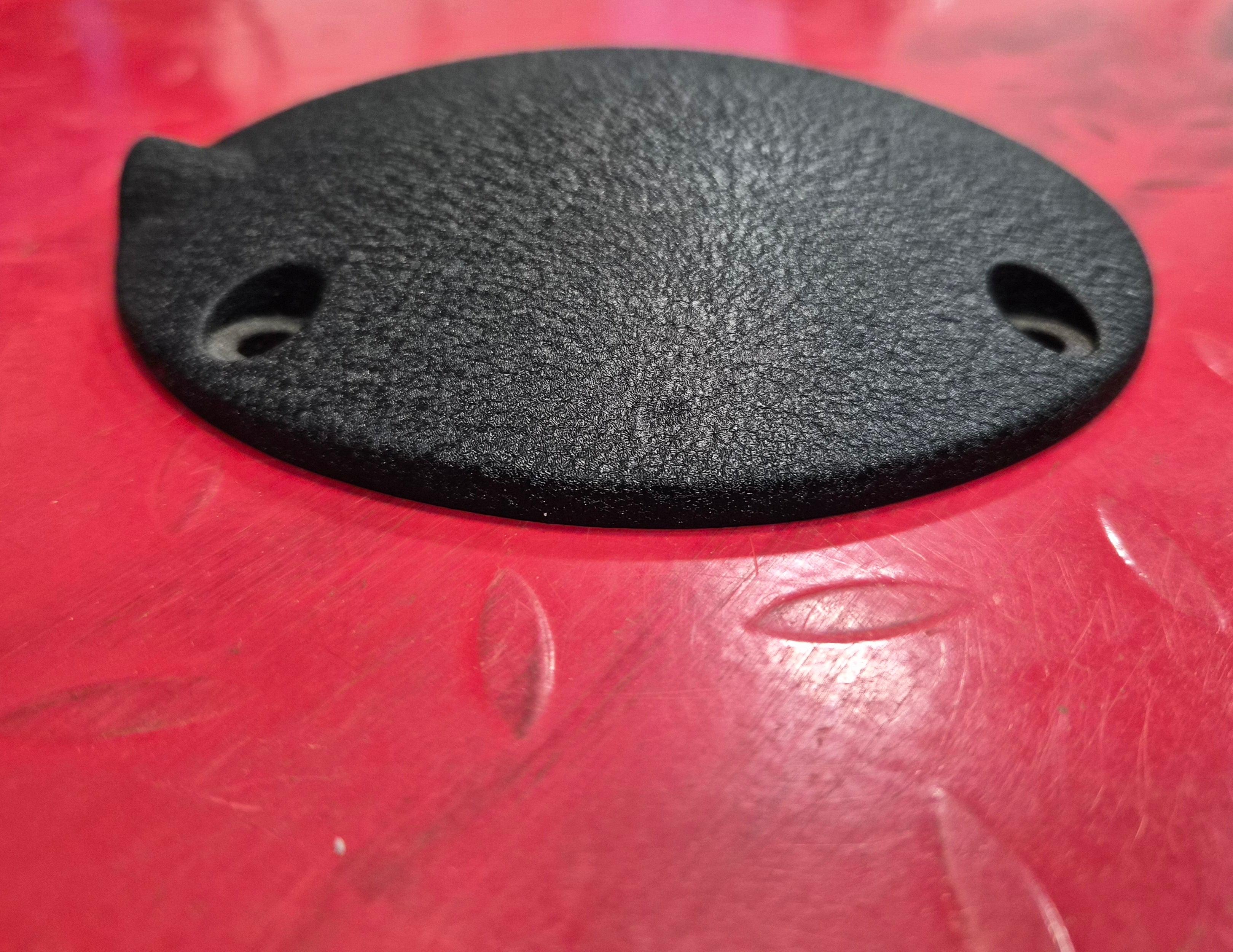 Harley Davidson Sportster Derbycover schwarz refreshed