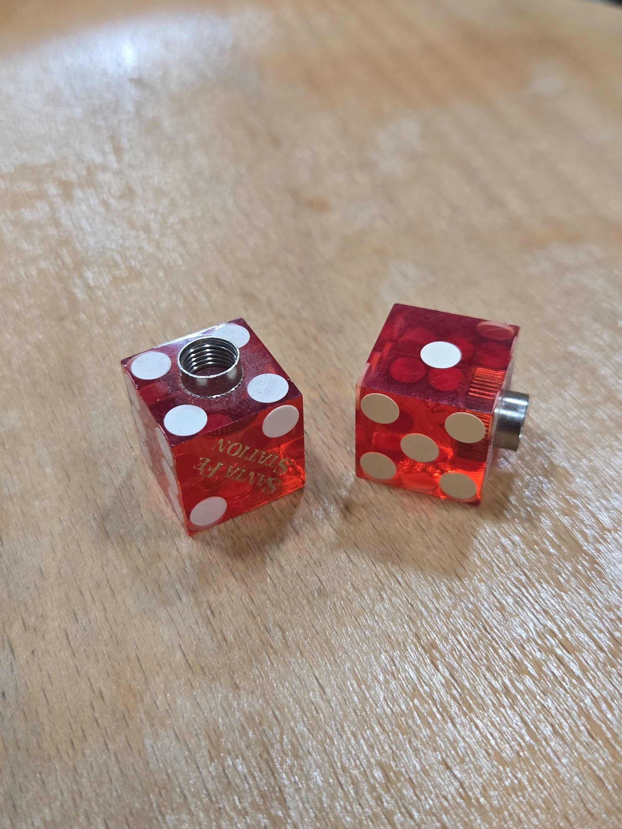 Harley Chopper Custombike Vegas Dice Ventilkappen