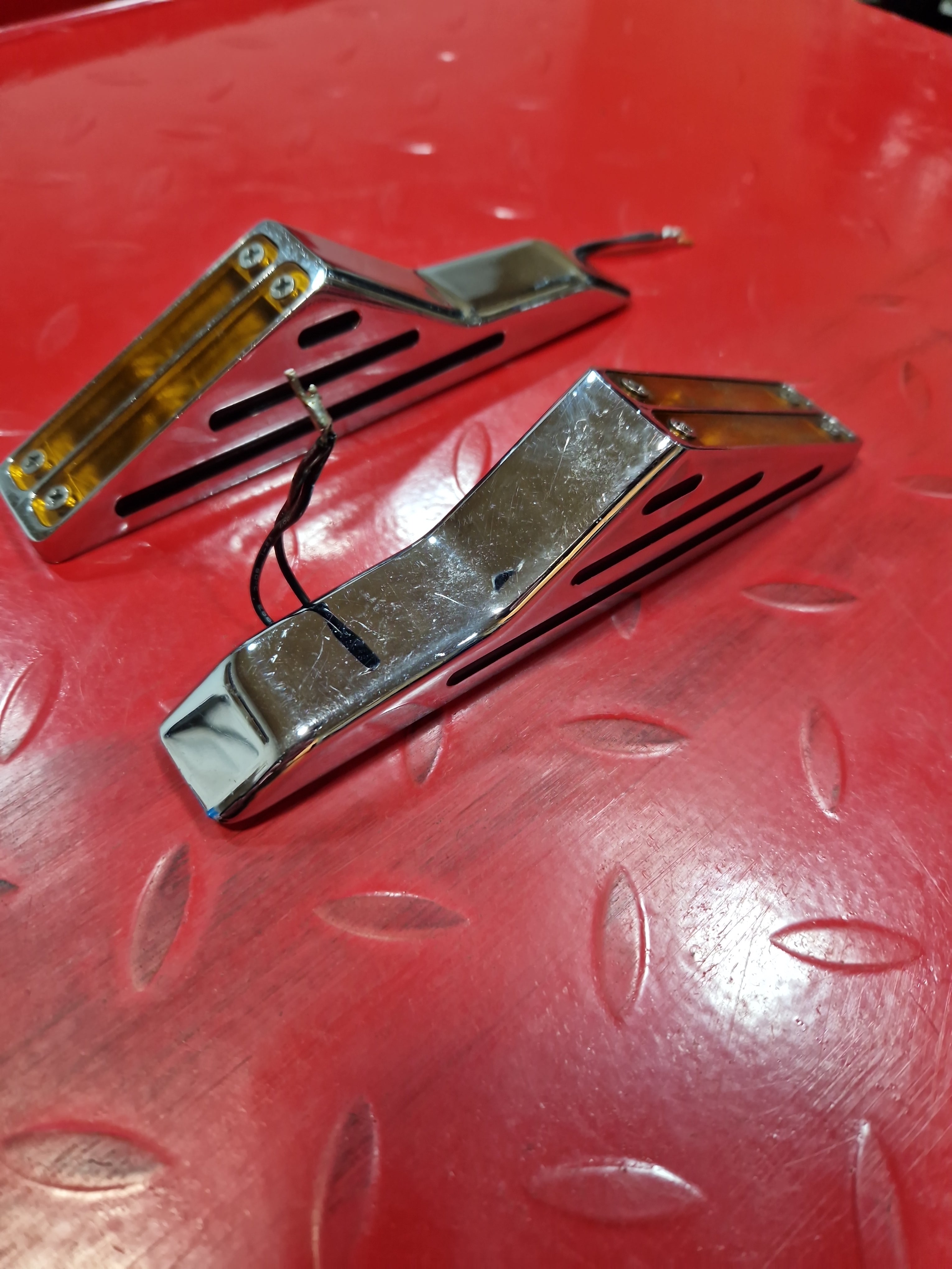 Harley Chopper Custombike Blinker/Positionsleuchten chrom