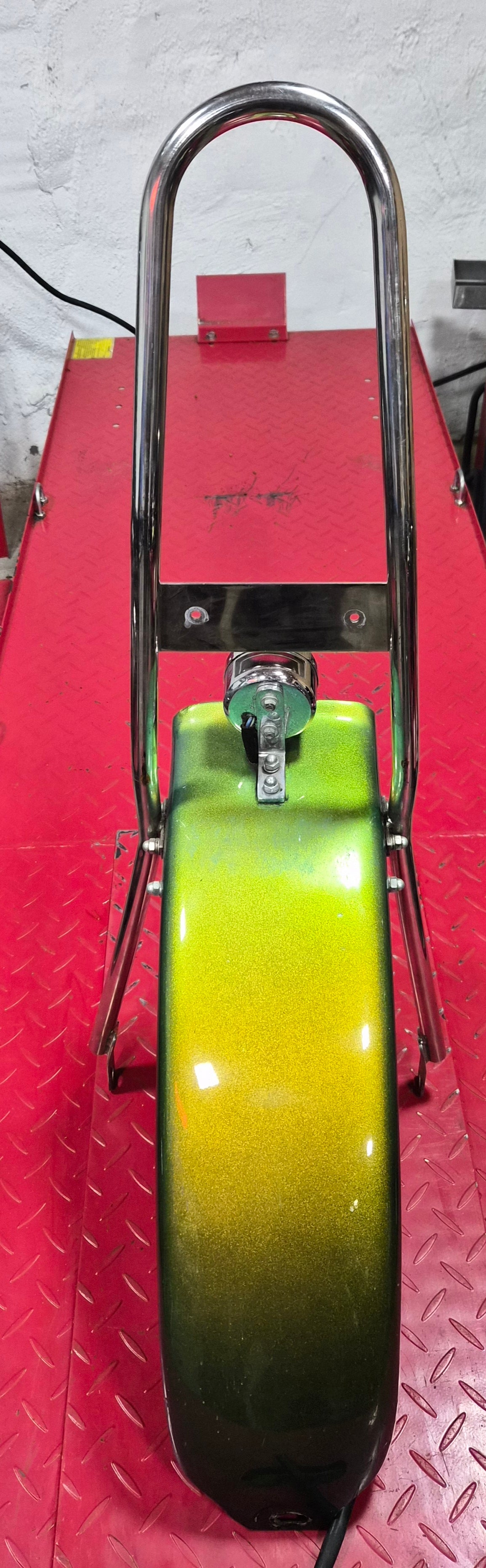 Custom Heckfender für Harley / Custombikes inkl. Sissybar und Rücklicht  gebraucht