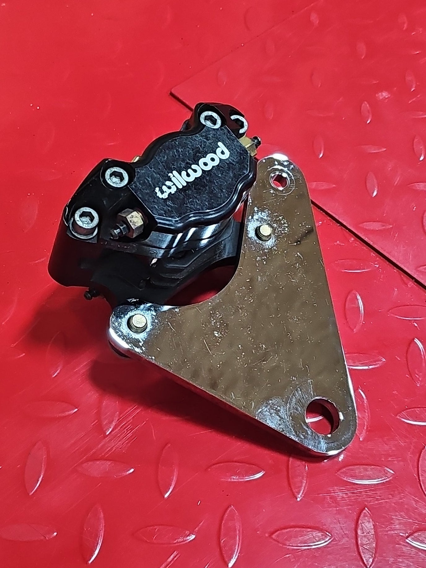 Harley Davidson WILWOOD Bremssattel und Halter gebraucht