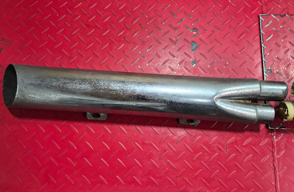 Harley Davidson Shovel 2in1 Auspuffanlage chrom gebraucht