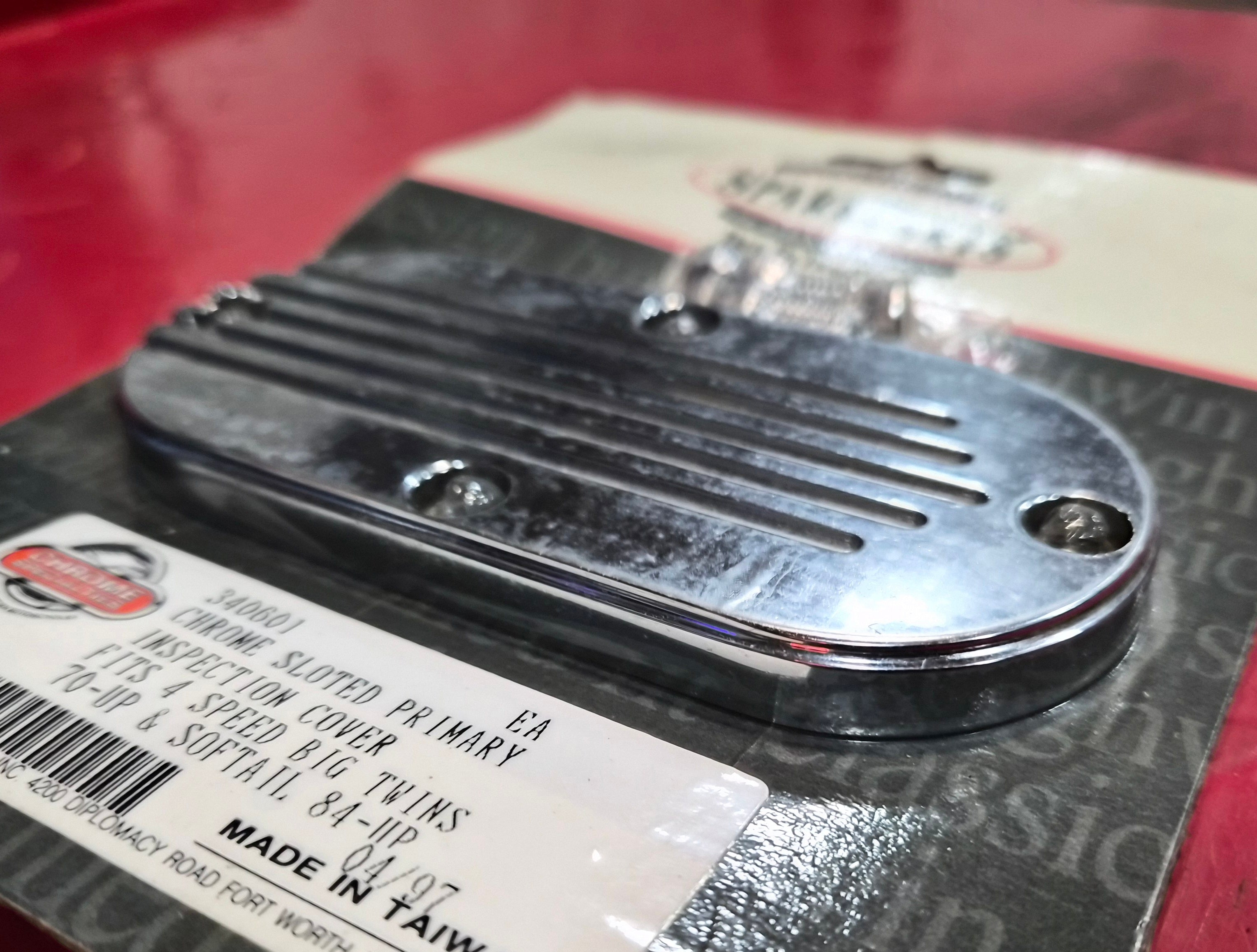 Harley Davidson Inspektionscover chrom BT NEW