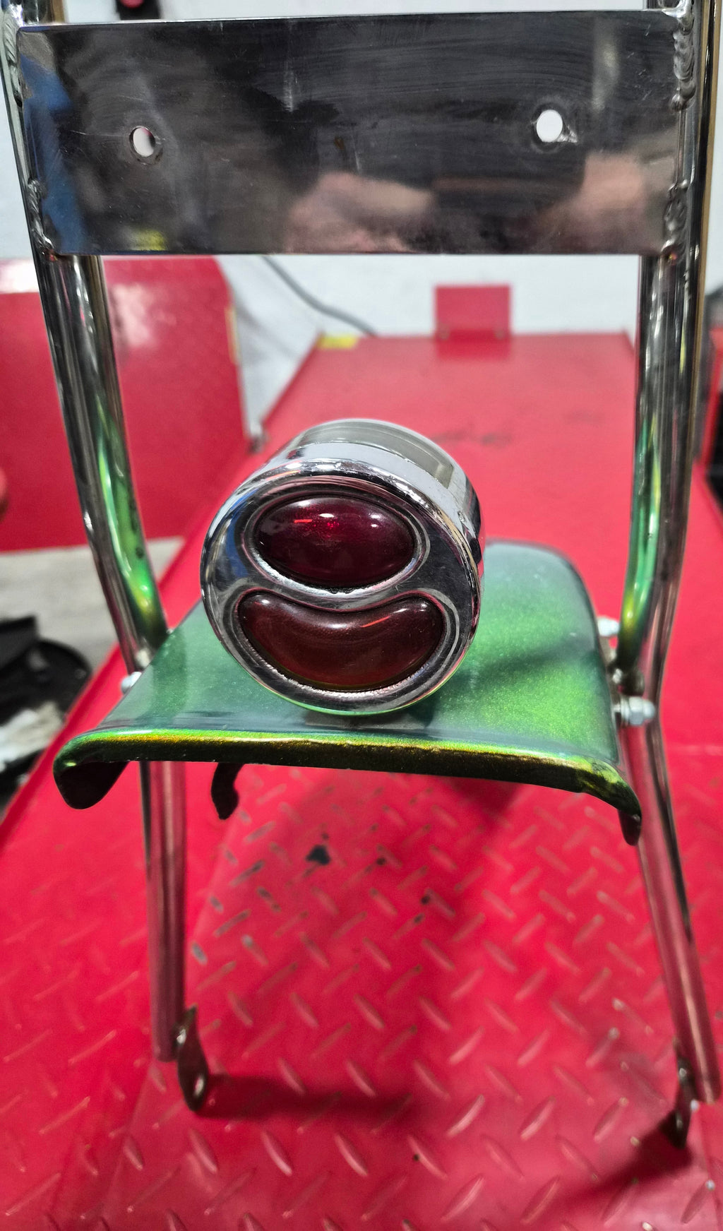 Custom Heckfender für Harley / Custombikes inkl. Sissybar und Rücklicht  gebraucht