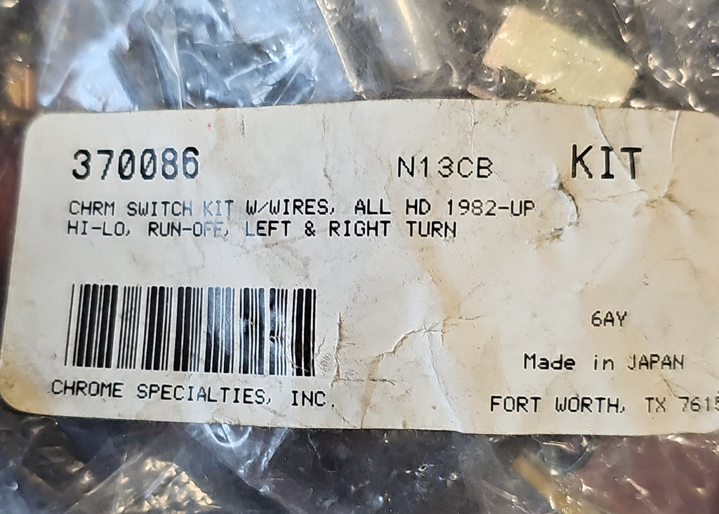 Harley Davidson Switch & Wiring Kit NEW