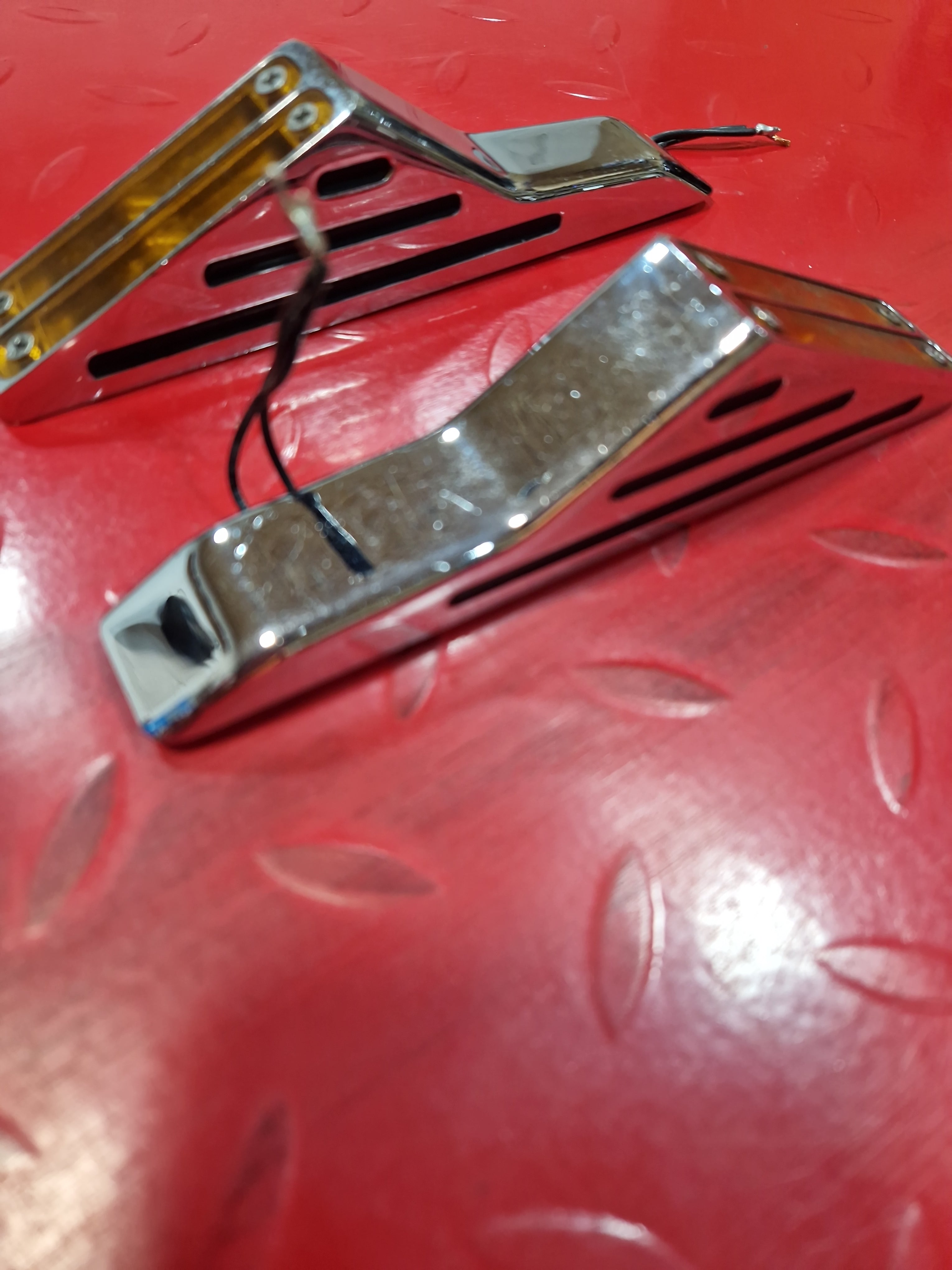 Harley Chopper Custombike Blinker/Positionsleuchten chrom