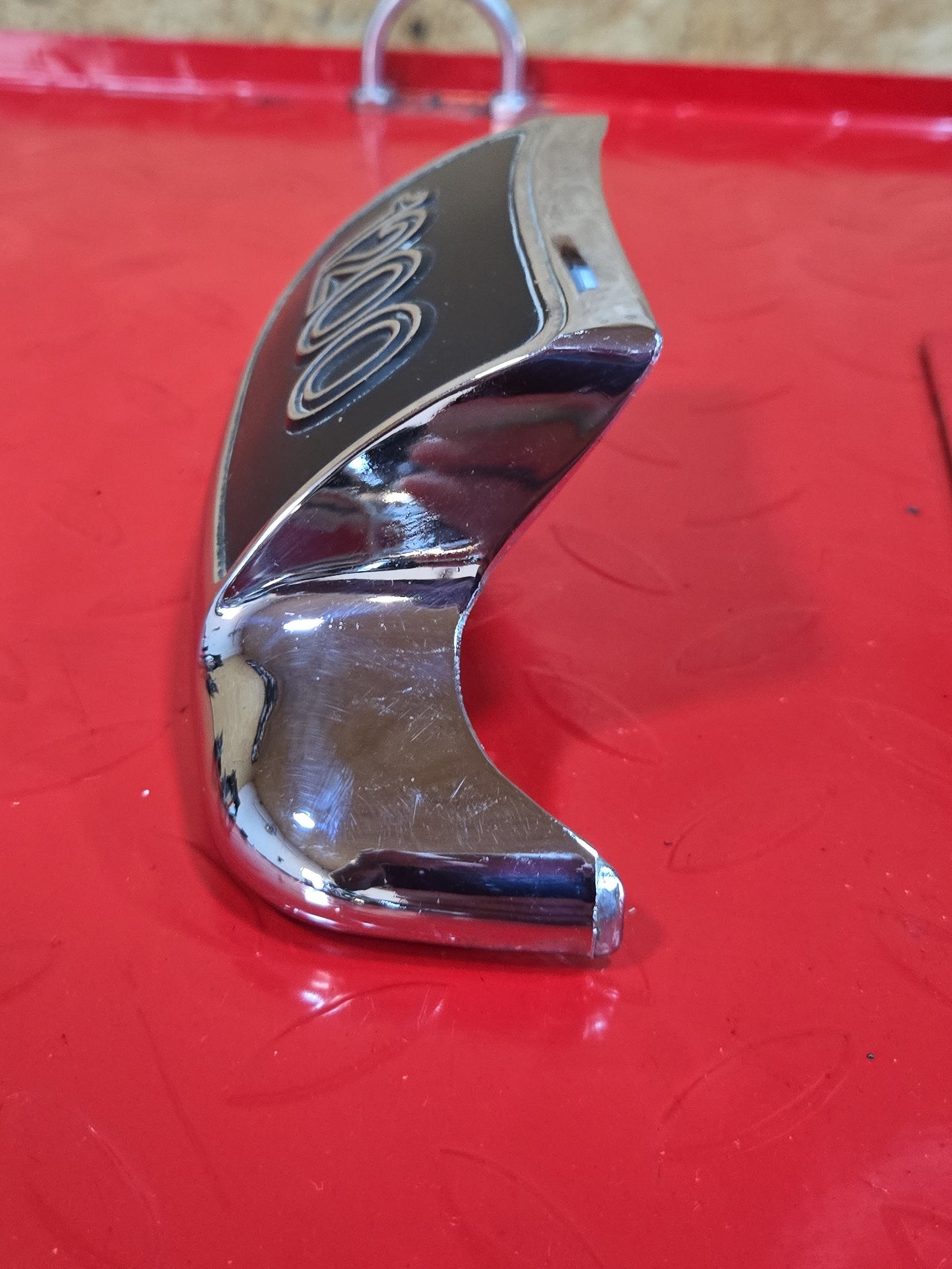 Harley Davidson Shovel Fender Tip Fender Endkappe chrom